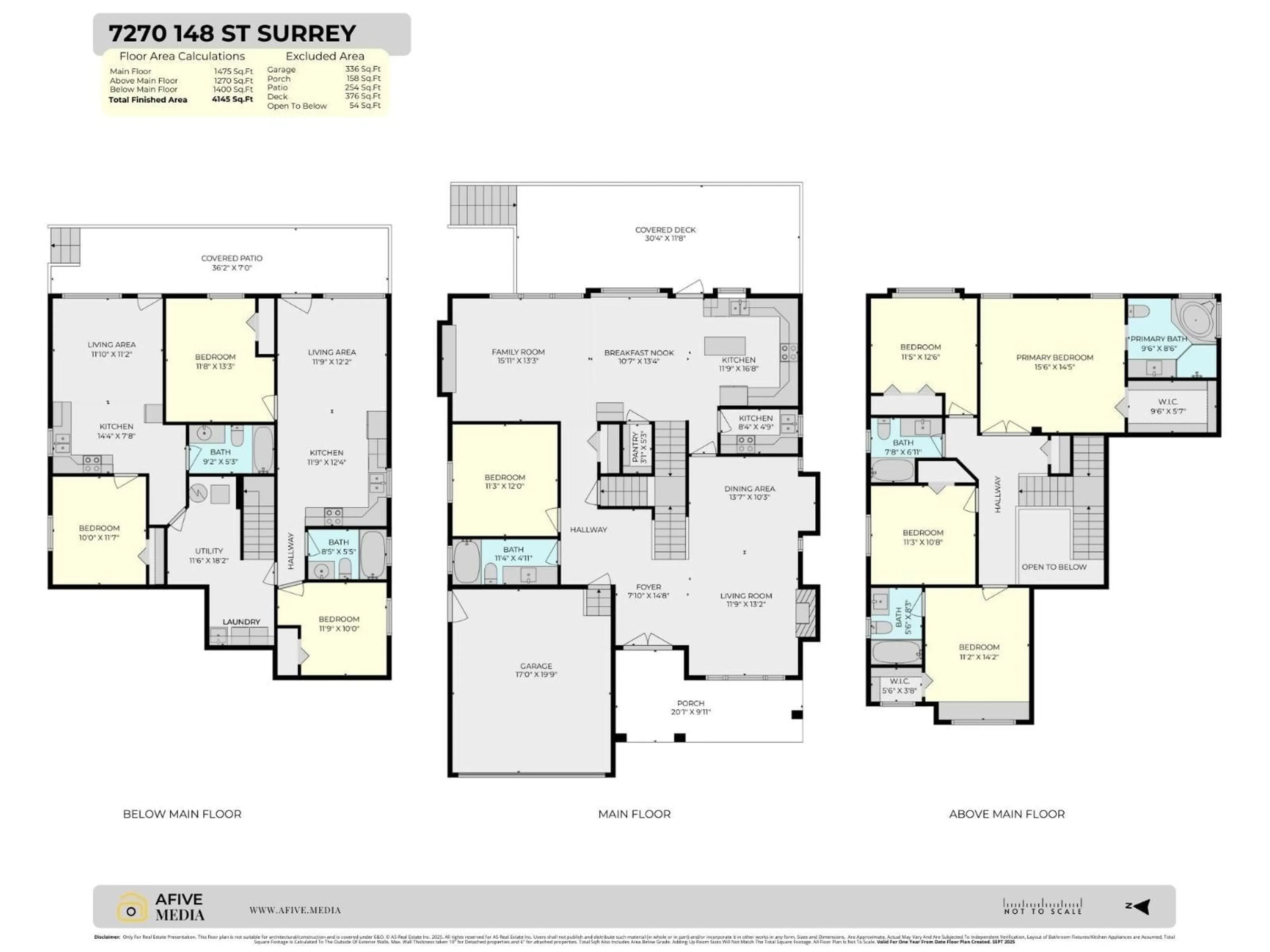 Floor plan for 7270 148, Surrey British Columbia V3S3E6