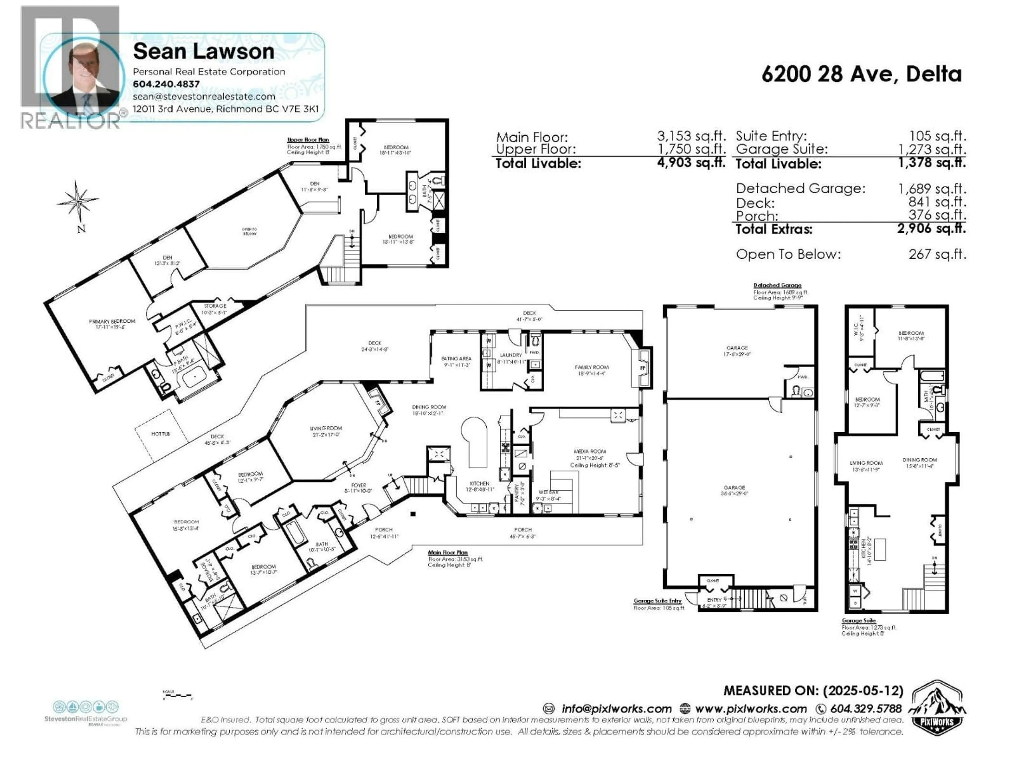 Floor plan for 6200 28 AVENUE, Delta British Columbia V4L2N6