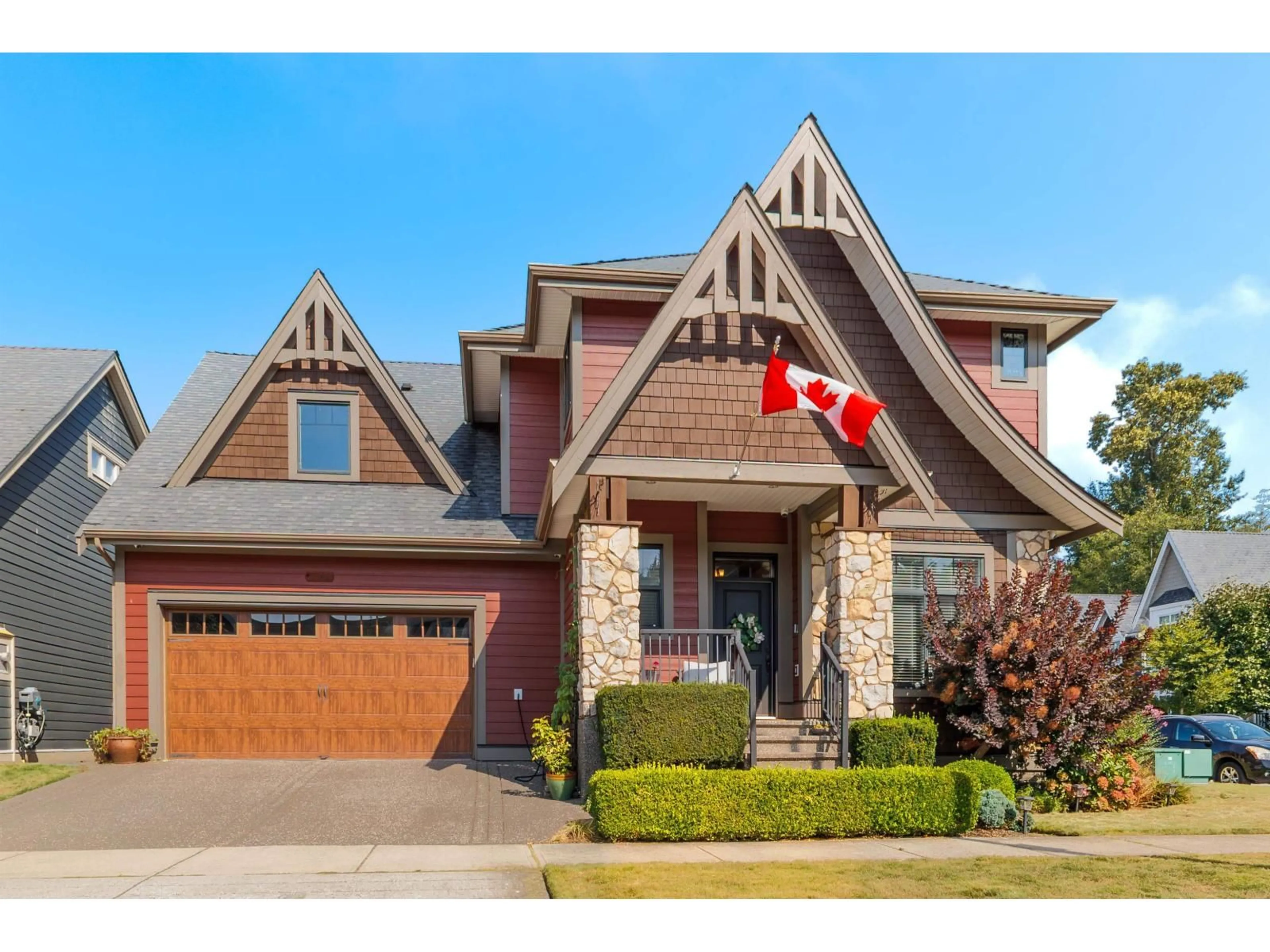 Home with brick exterior material, street for 17145 3, Surrey British Columbia V3Z9P5