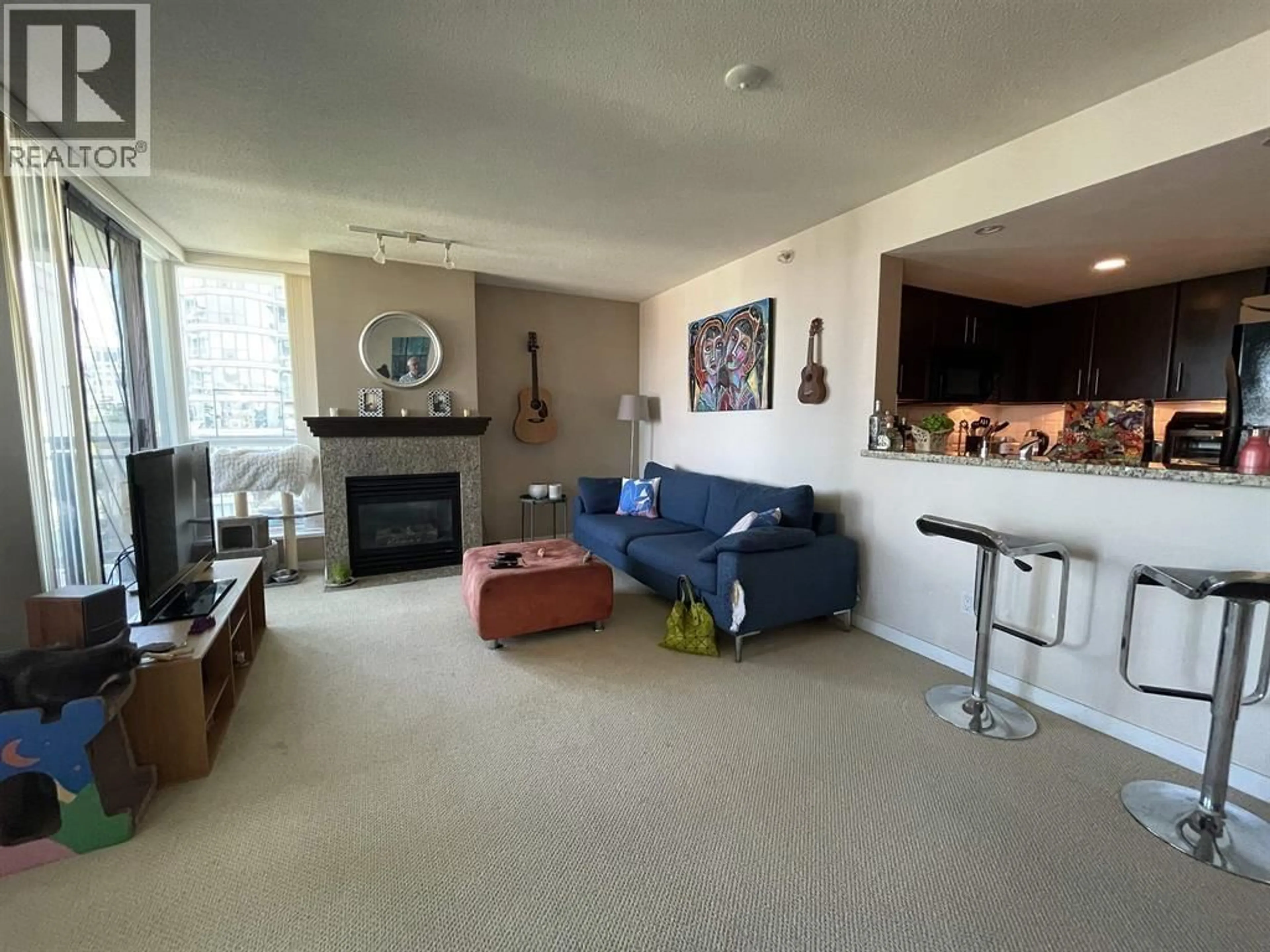 Living room with furniture, unknown for 803 - 120 MILROSS AVENUE, Vancouver British Columbia V6A4K7