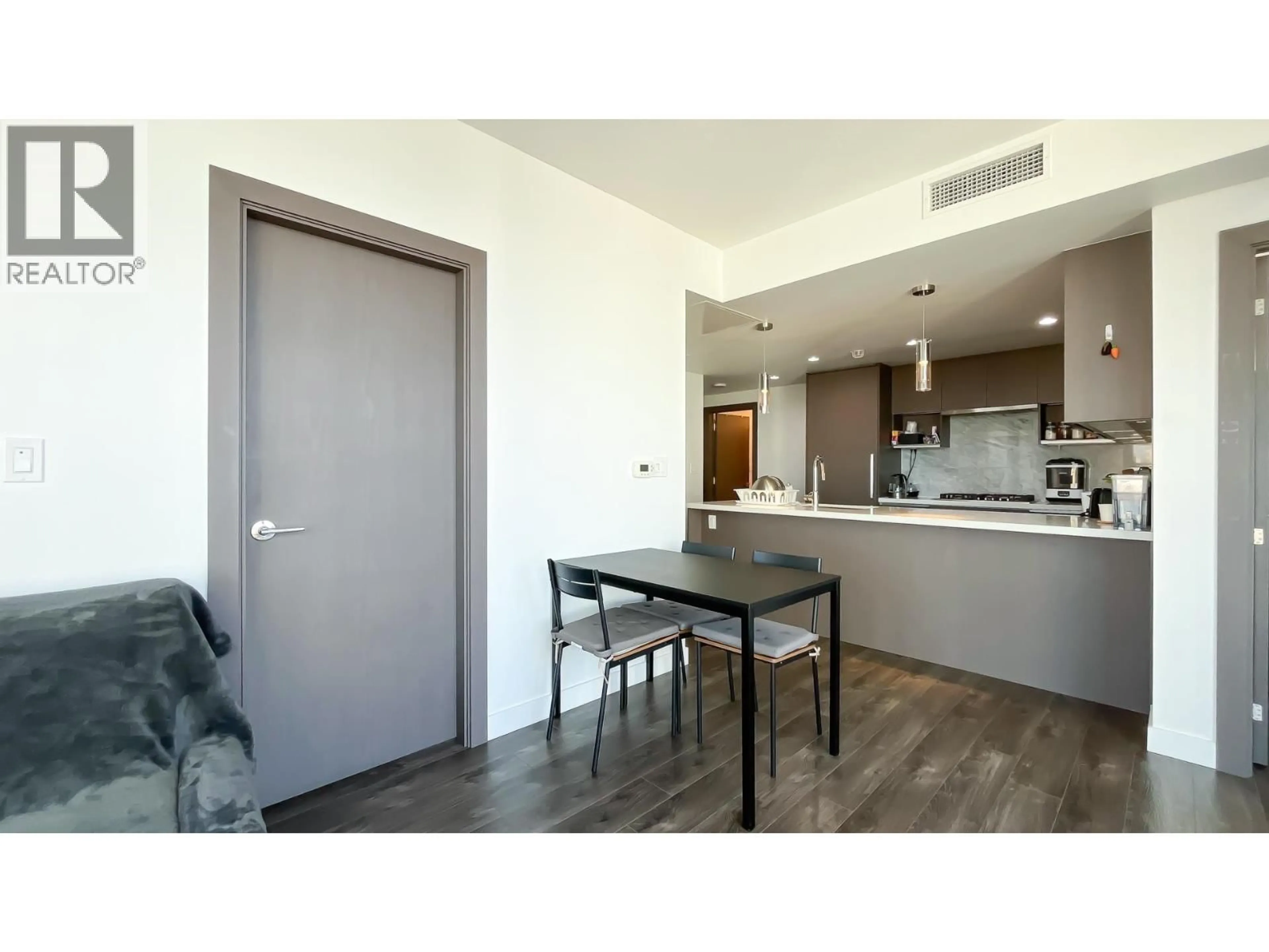 Open concept kitchen, wood/laminate floor for 2309 - 6538 NELSON AVENUE, Burnaby British Columbia V5H0G5