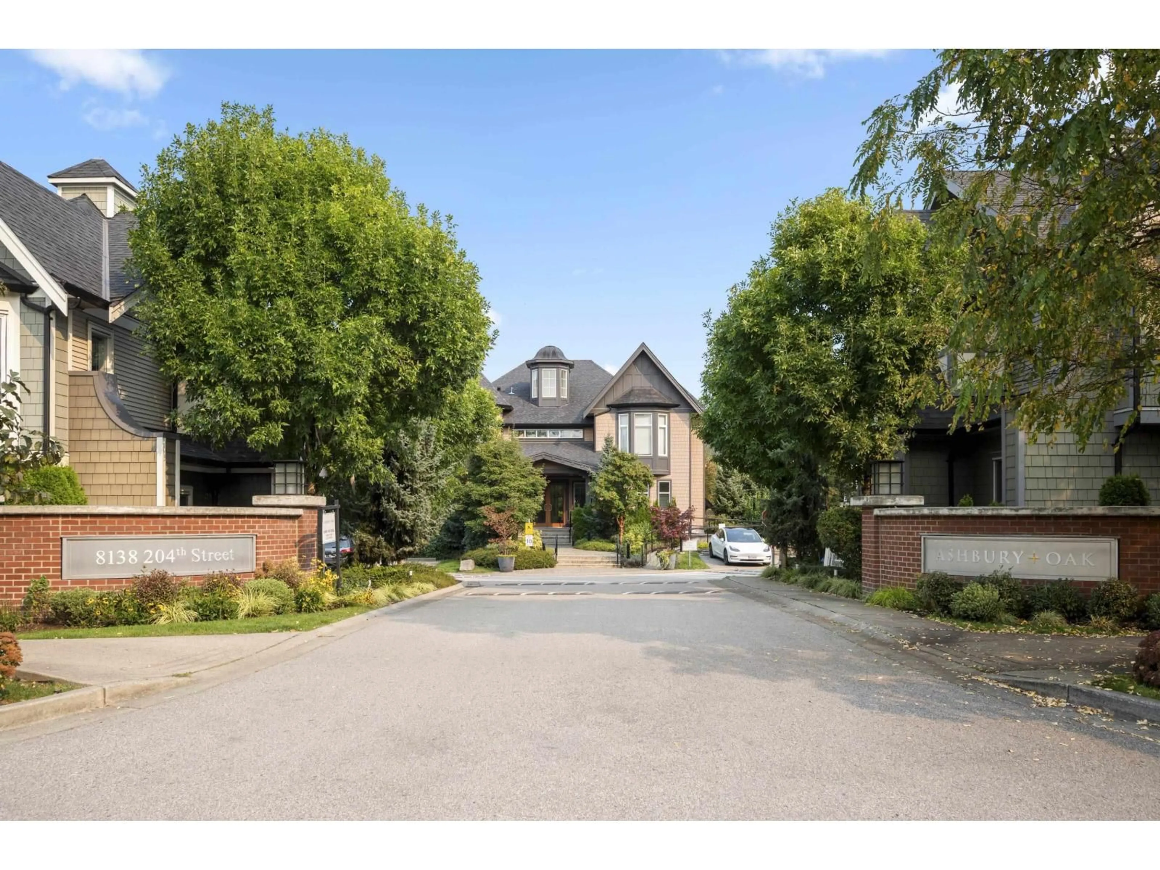 A pic from outside/outdoor area/front of a property/back of a property/a pic from drone, street for 135 - 8138 204, Langley British Columbia V2Y0T4