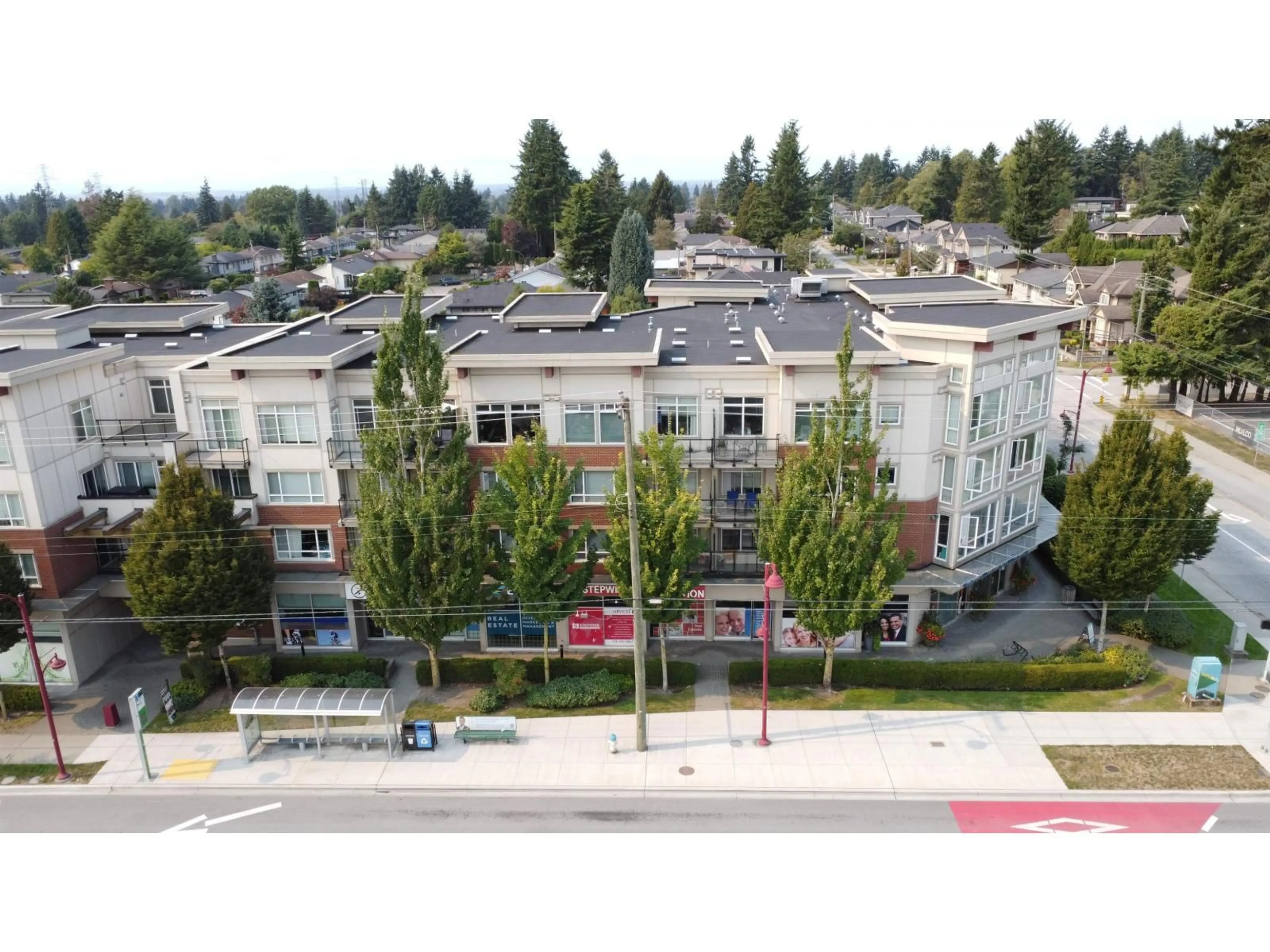 A pic from outside/outdoor area/front of a property/back of a property/a pic from drone, unknown for 212 - 7511 120, Delta British Columbia V4C0C1