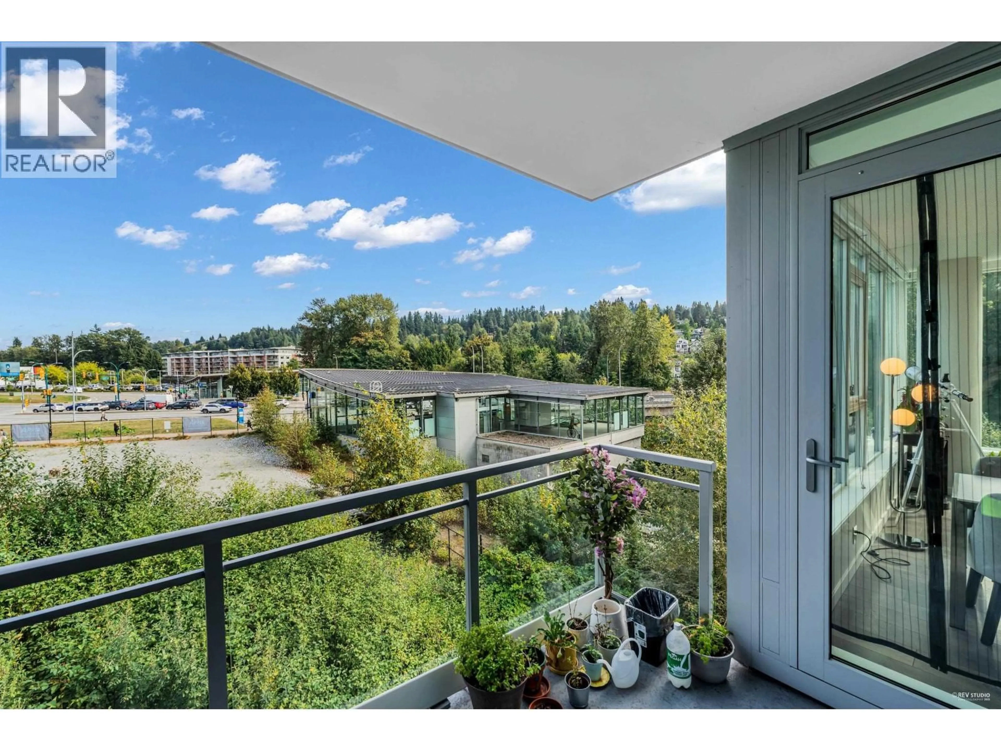 Balcony in the apartment, water/lake/river/ocean view for 704 - 308 MORRISSEY ROAD, Port Moody British Columbia V3H0M2