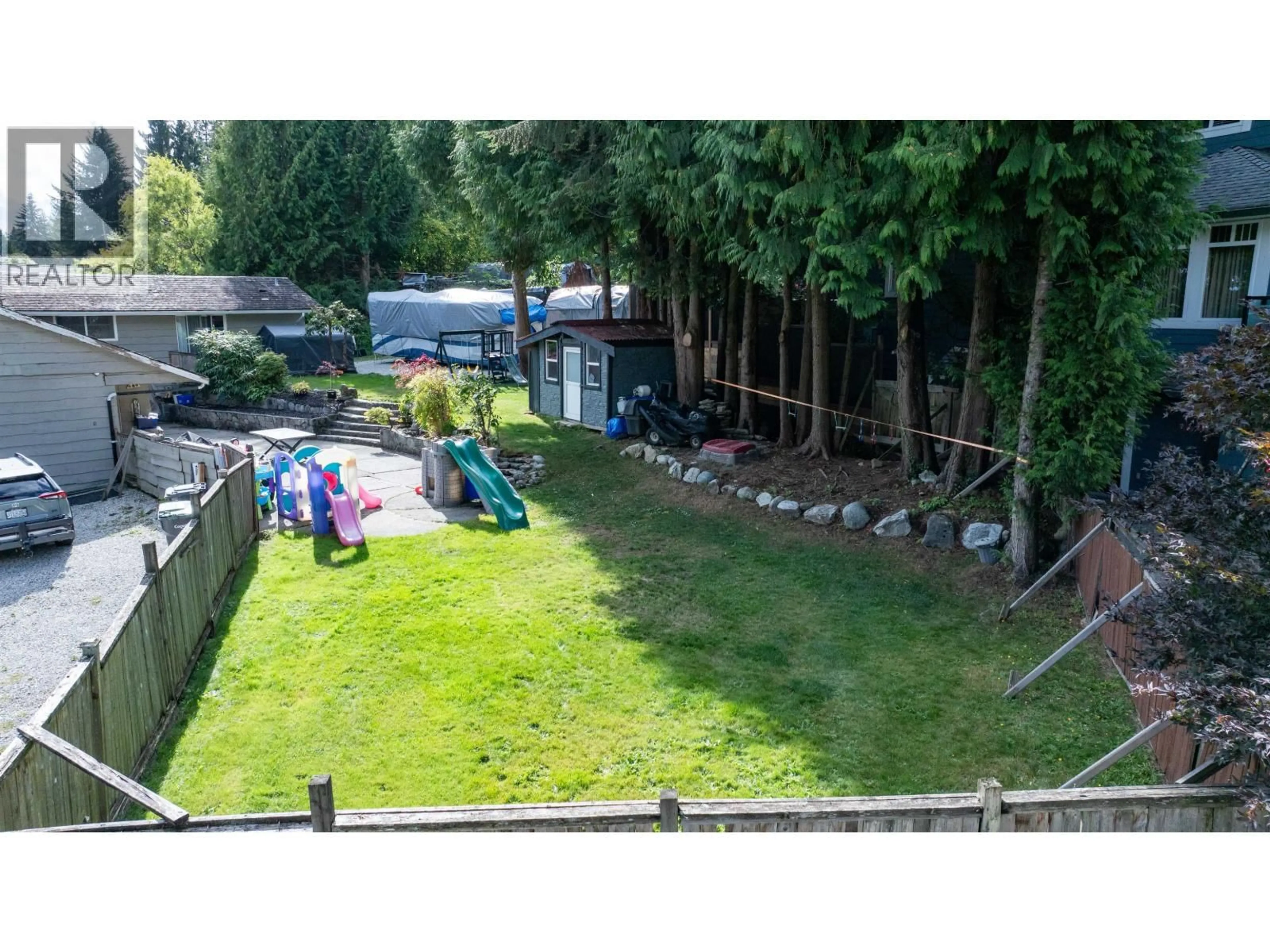 A pic from outside/outdoor area/front of a property/back of a property/a pic from drone, unknown for 3100 STARLIGHT WAY, Coquitlam British Columbia V3C3R1
