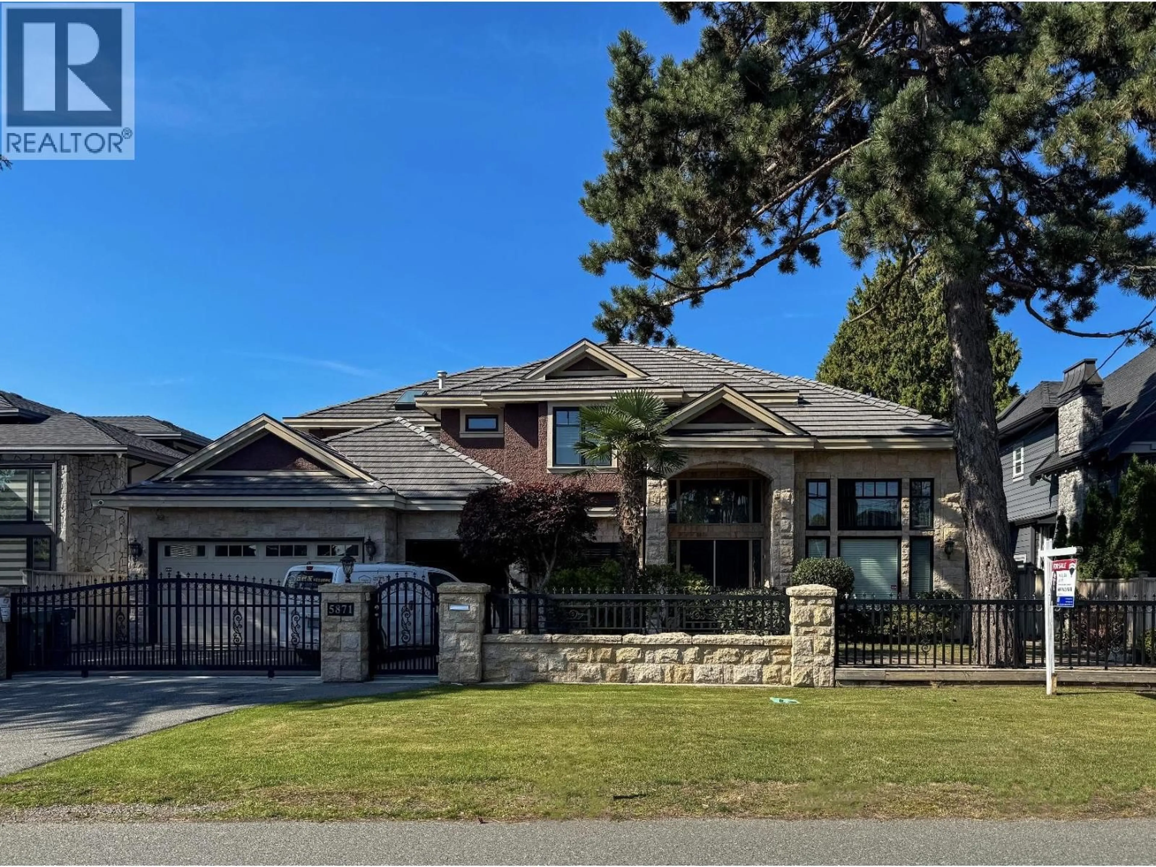 Home with brick exterior material, street for 5871 FORSYTH CRESCENT, Richmond British Columbia V7C2C2
