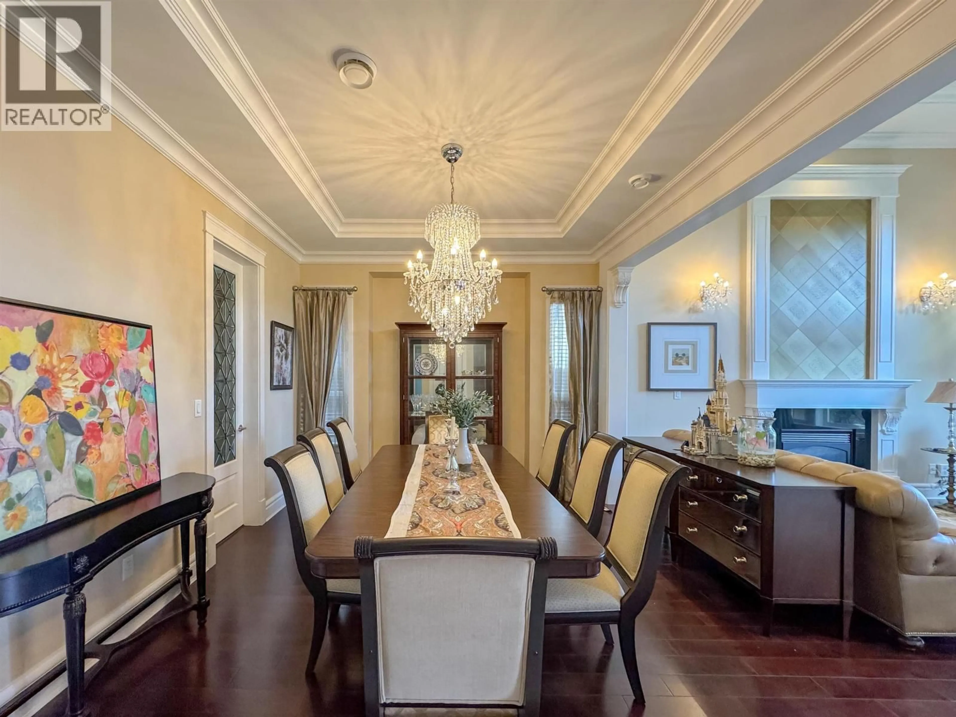 Dining room, wood/laminate floor for 5871 FORSYTH CRESCENT, Richmond British Columbia V7C2C2