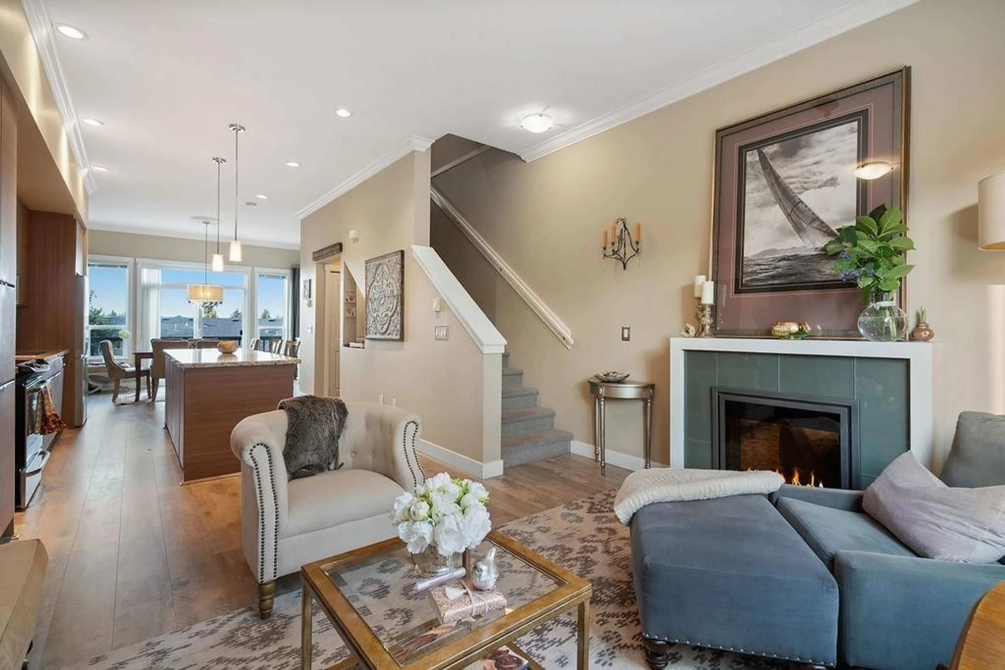Living room with furniture, unknown for 26 - 2955 156, Surrey British Columbia V3Z2W8