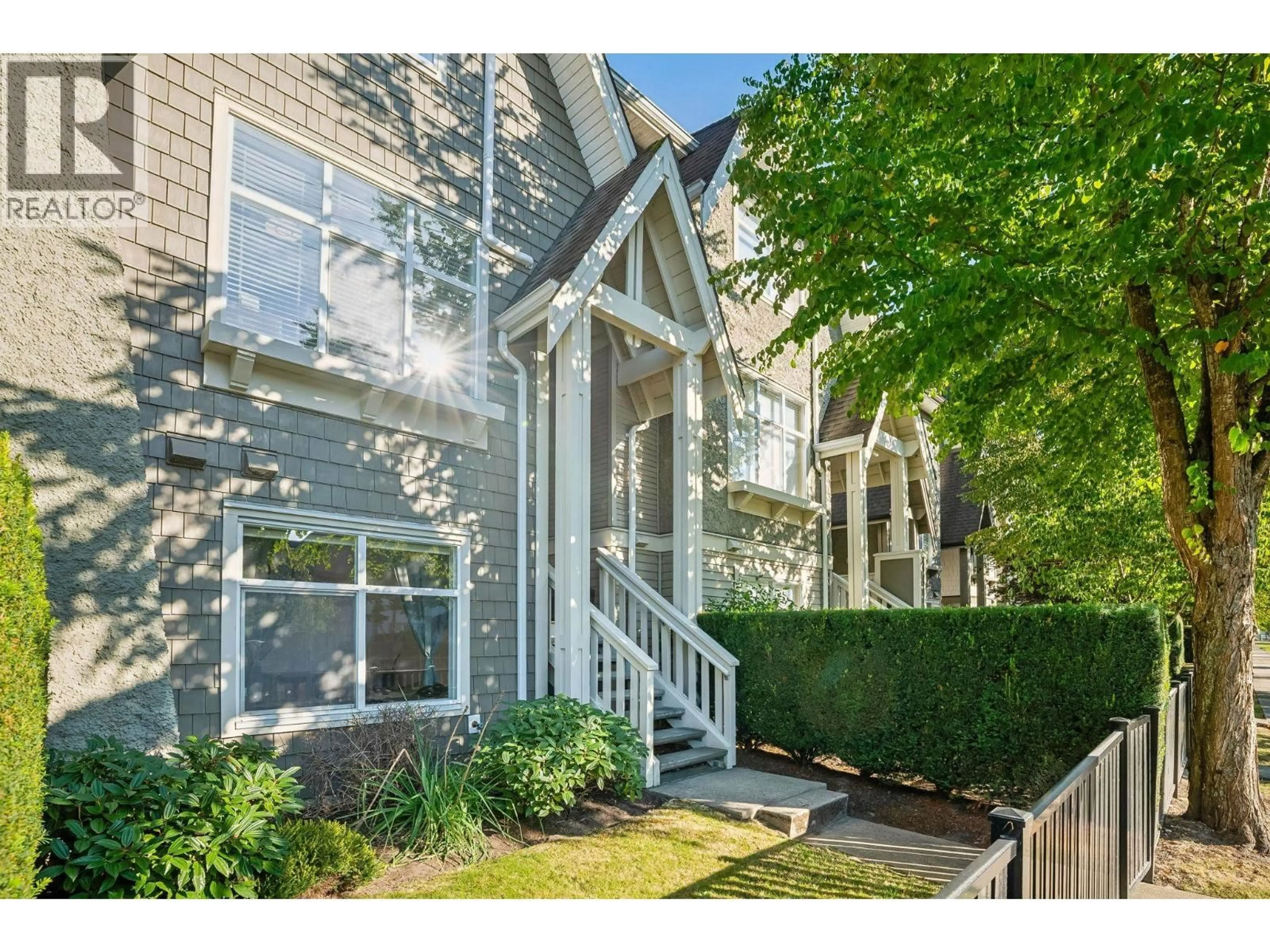Home with vinyl exterior material, street for 2 - 7288 HEATHER STREET, Richmond British Columbia V6Y4L4