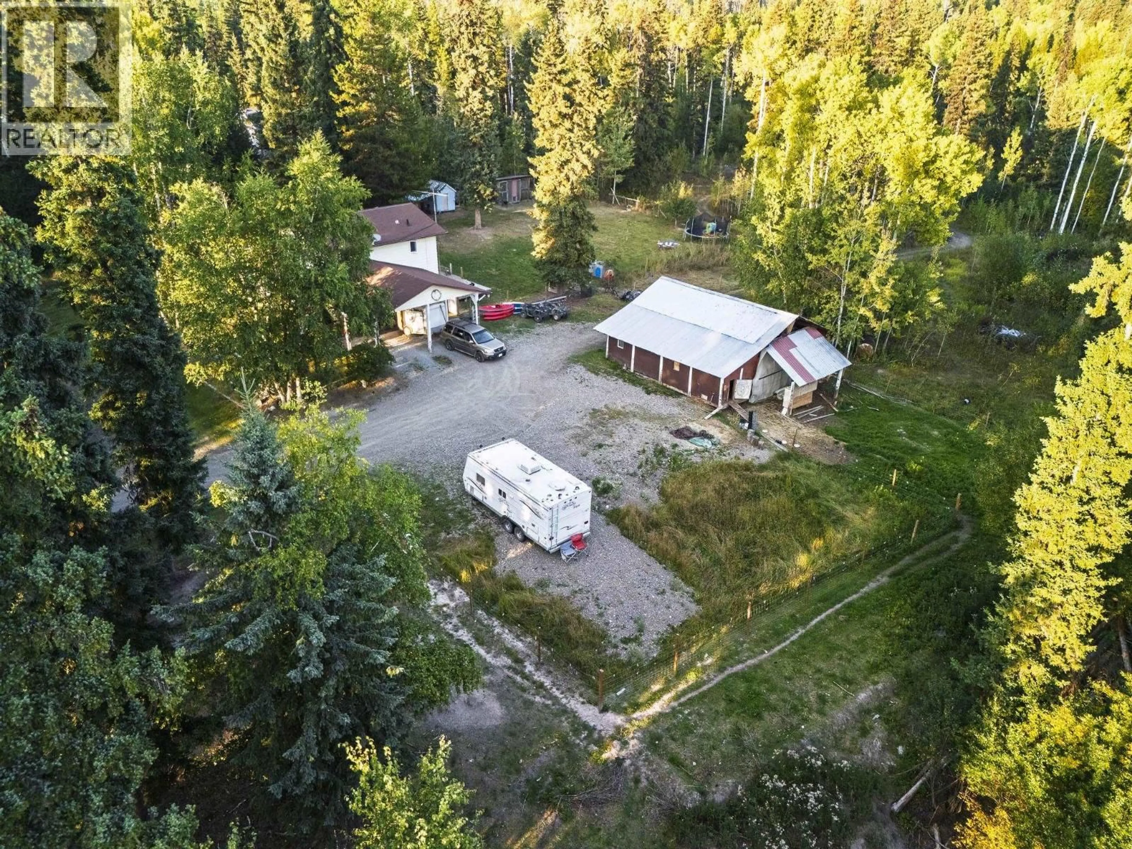 A pic from outside/outdoor area/front of a property/back of a property/a pic from drone, unknown for 9930 SKYLARK ROAD, Prince George British Columbia V2N5B6