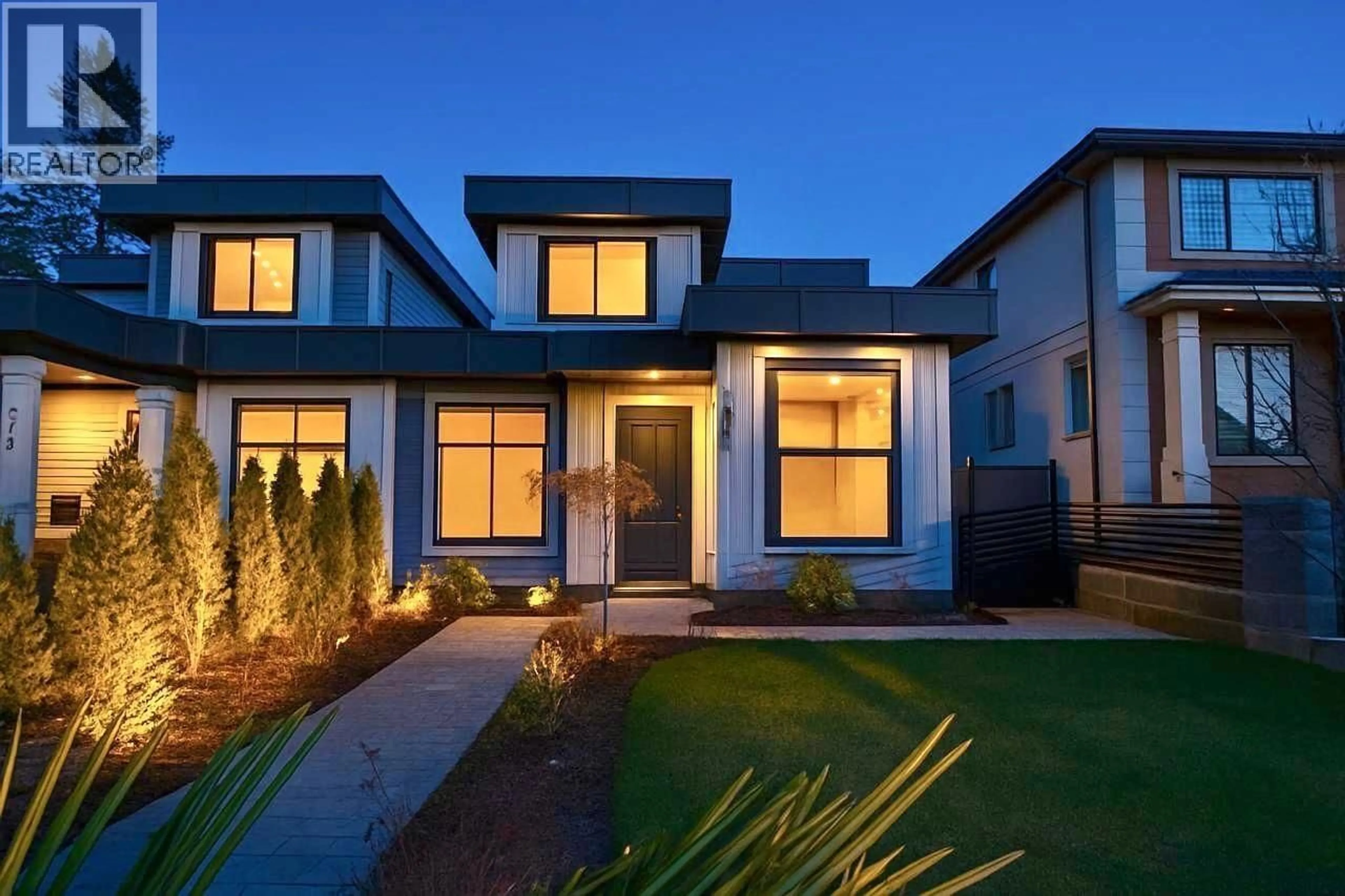 Home with brick exterior material, street for 8018 19TH AVENUE, Burnaby British Columbia V3N1G3