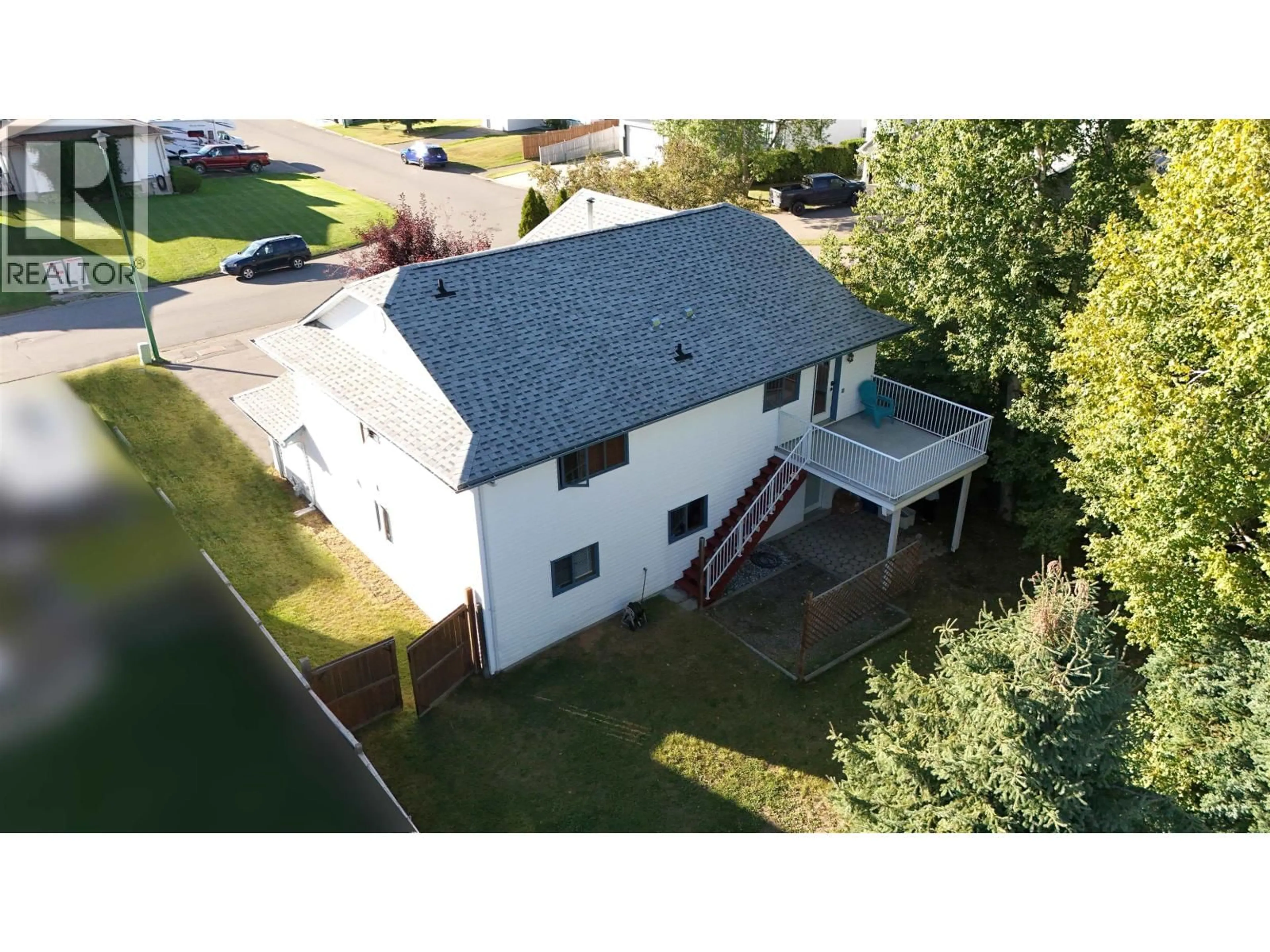 A pic from outside/outdoor area/front of a property/back of a property/a pic from drone, building for 6302 BERGER CRESCENT, Prince George British Columbia V2K4S9