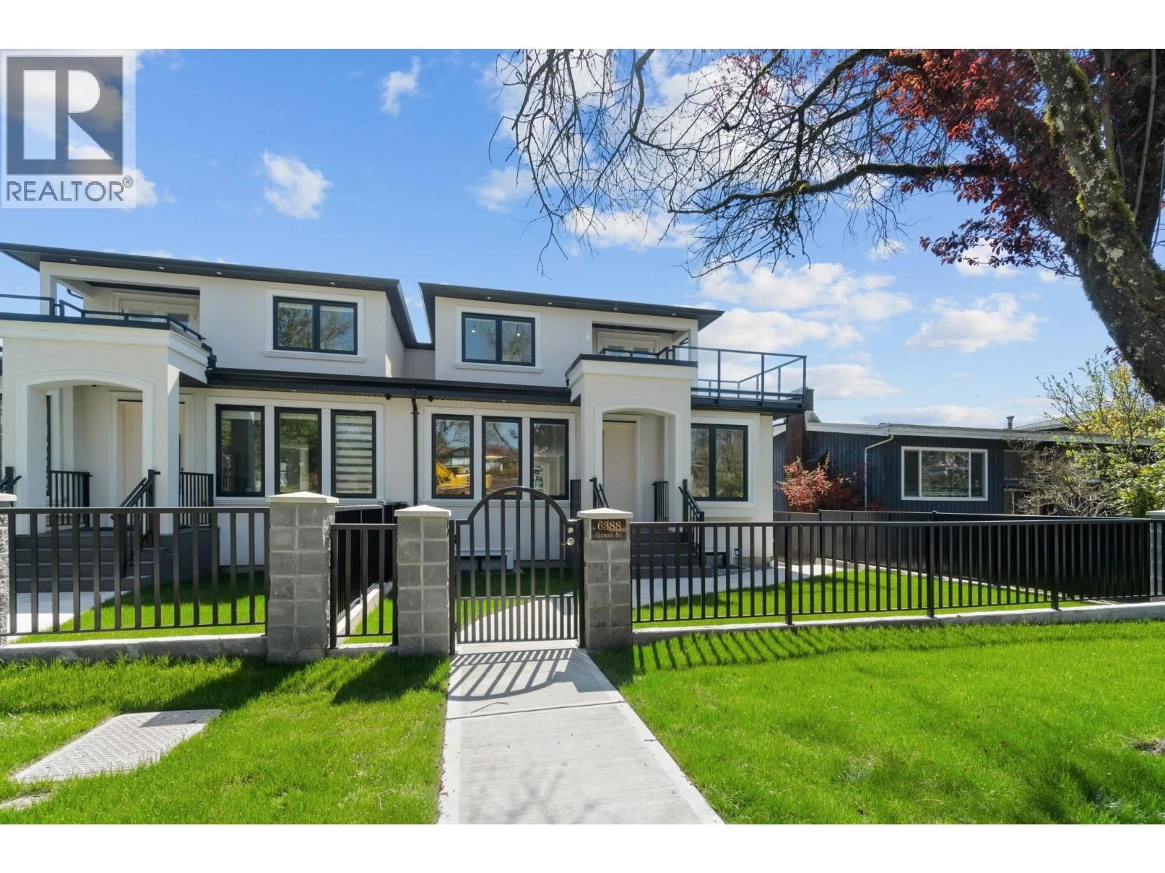 Home with brick exterior material, street for 6388 GRANT STREET, Burnaby British Columbia V5B2K6