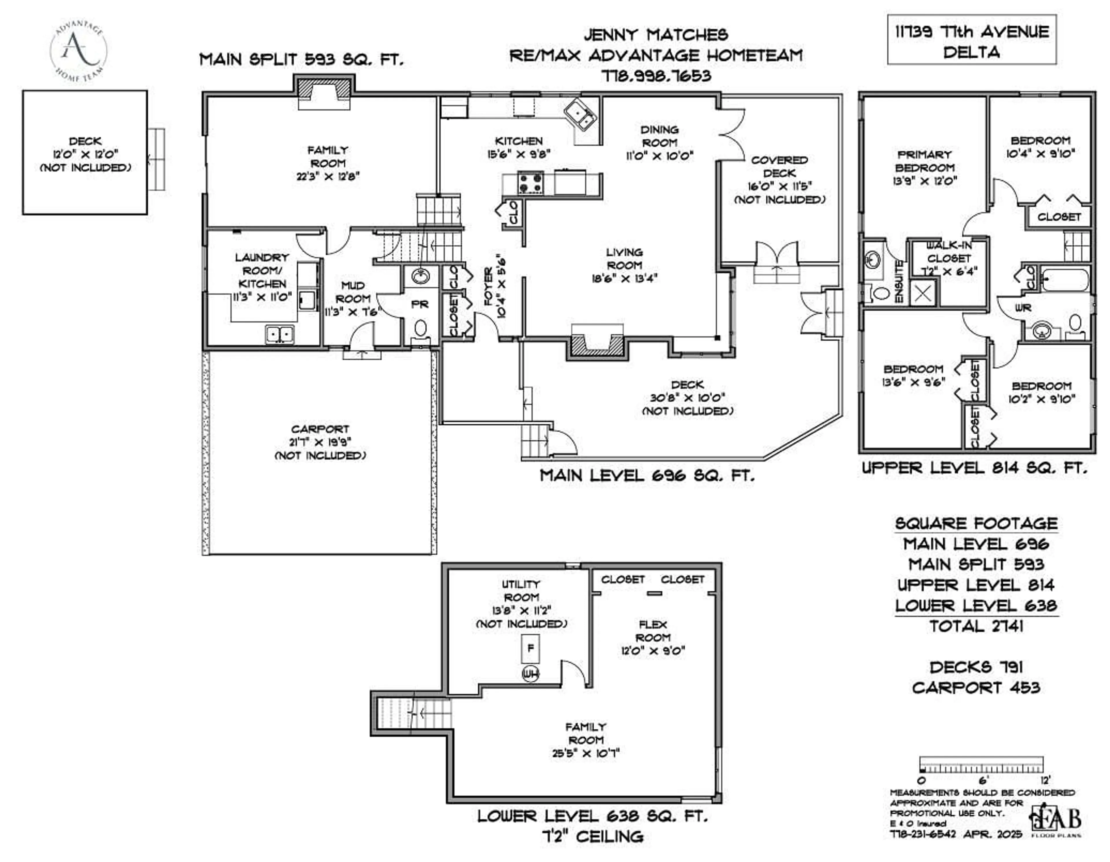 Floor plan for 11739 77, Delta British Columbia V4C7T6