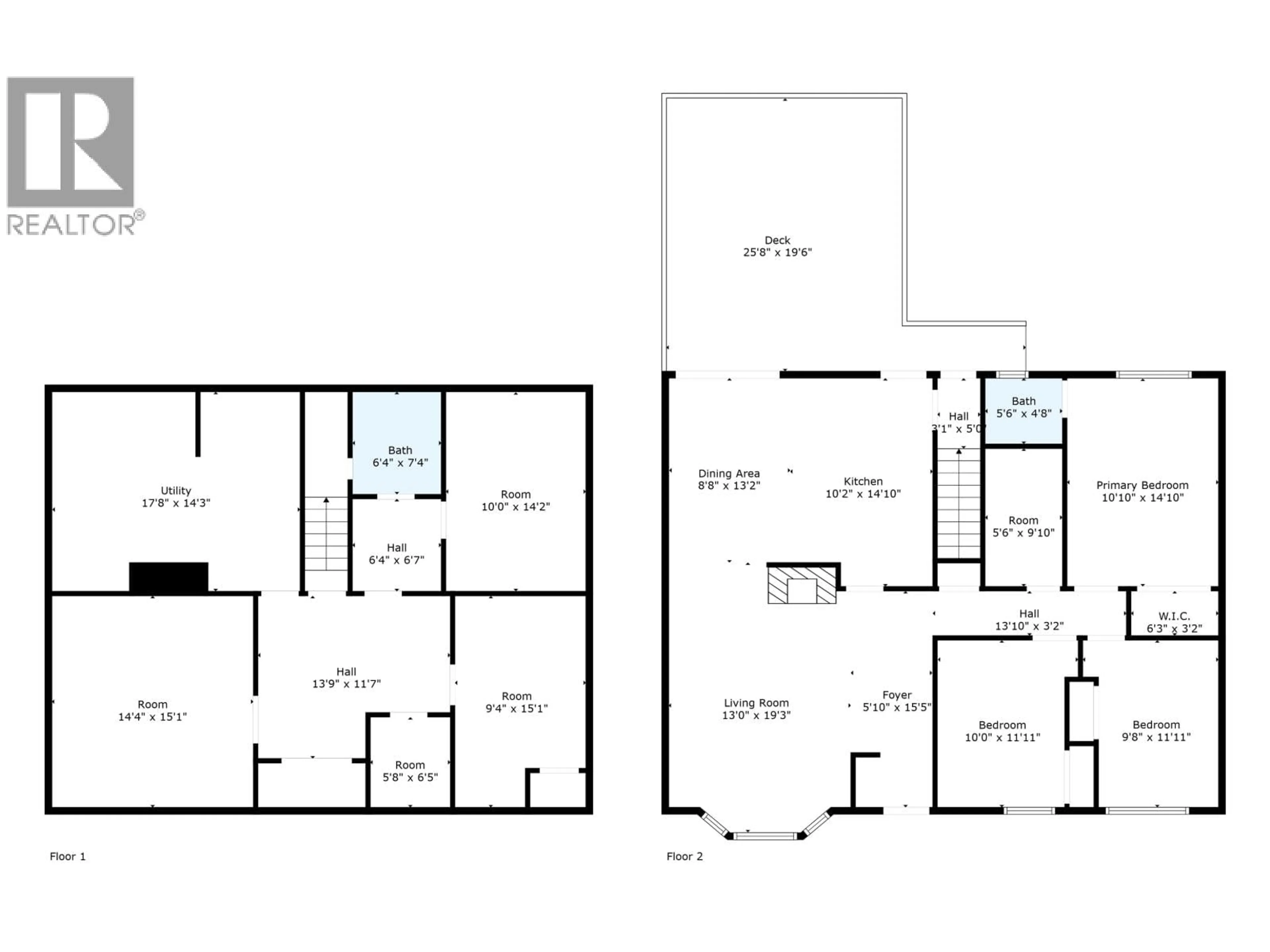 Floor plan for 450 KELLY STREET, Prince George British Columbia V2M3K5