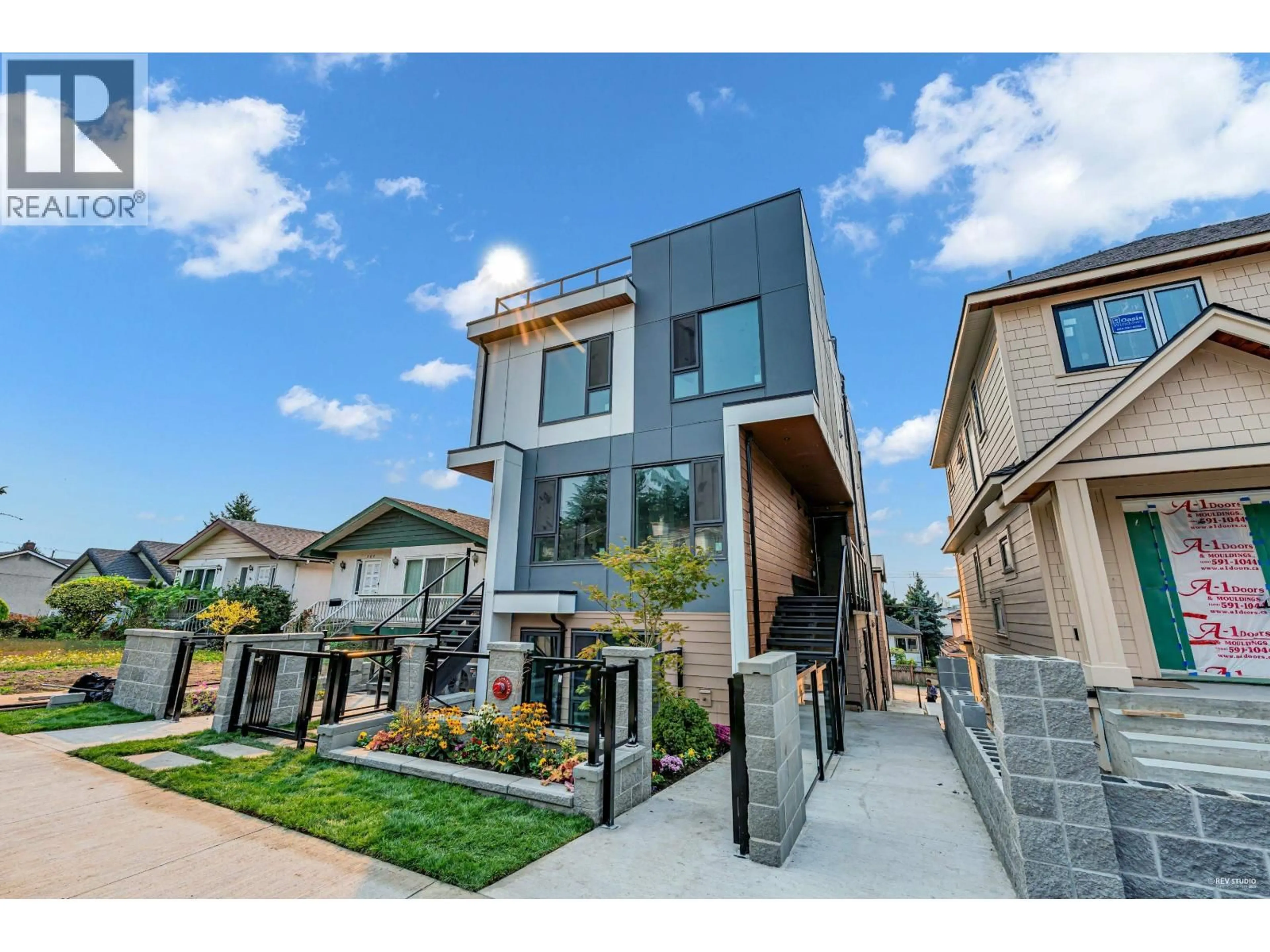 Home with brick exterior material, street for 3 - 262 65TH AVENUE, Vancouver British Columbia V5X2P4
