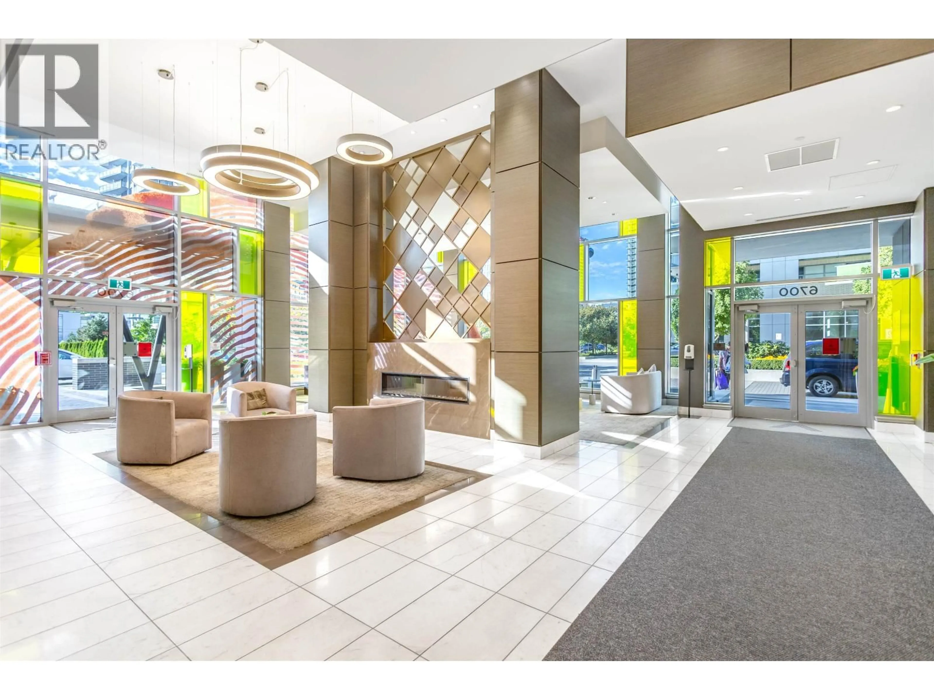 Lobby for 1701 - 6700 DUNBLANE AVENUE, Burnaby British Columbia V5H0J3
