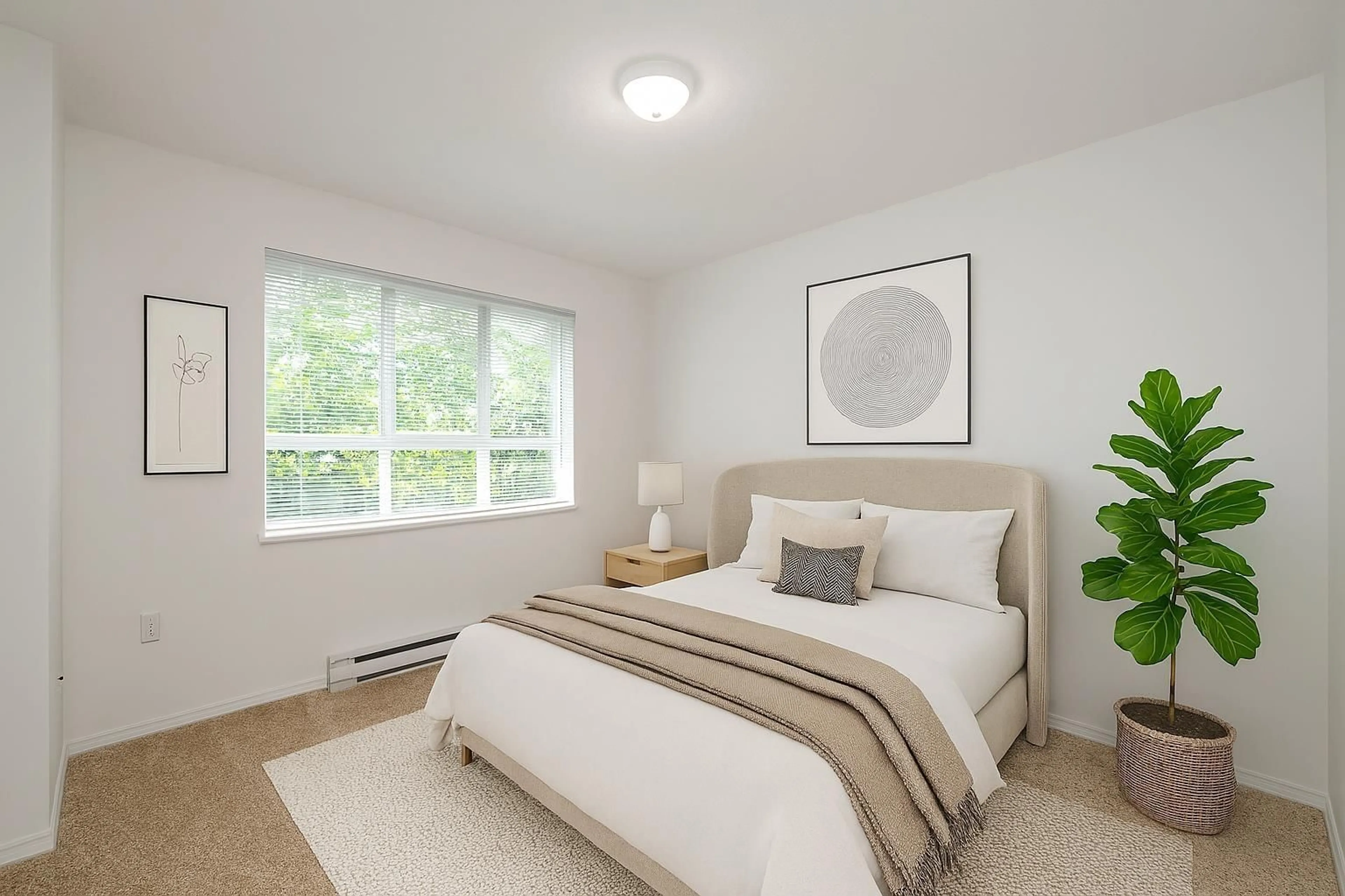 Bedroom with bed, unknown for 63 - 6747 203, Langley British Columbia V2Y3B5