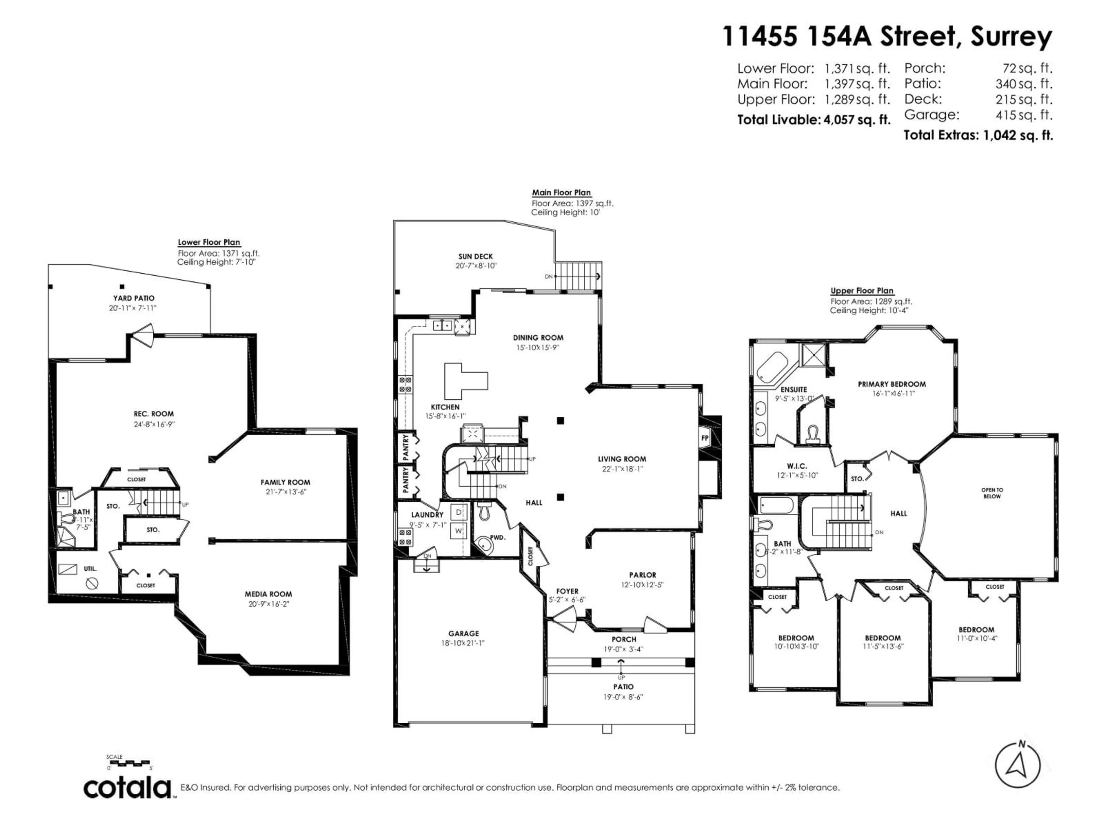 Floor plan for 11455 154A, Surrey British Columbia V3R2V7