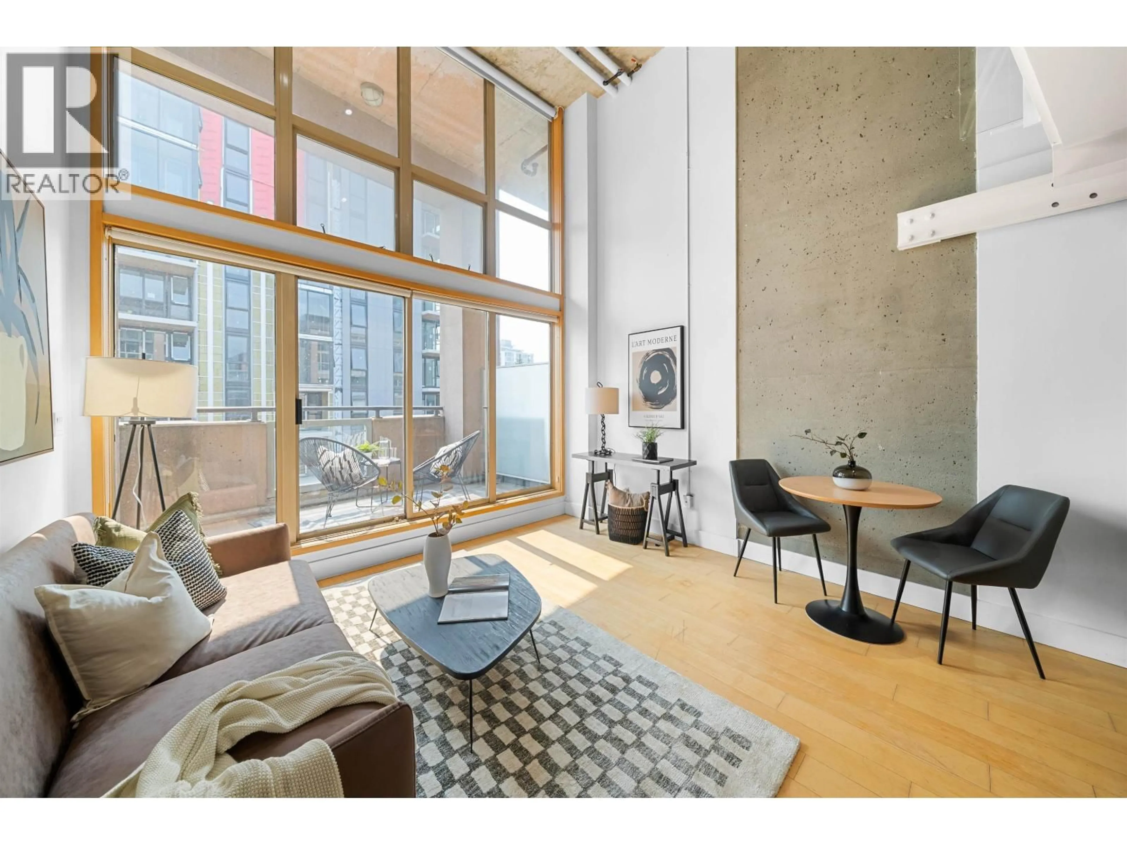 Living room with furniture, unknown for 413 - 1529 6TH AVENUE, Vancouver British Columbia V6J1R1