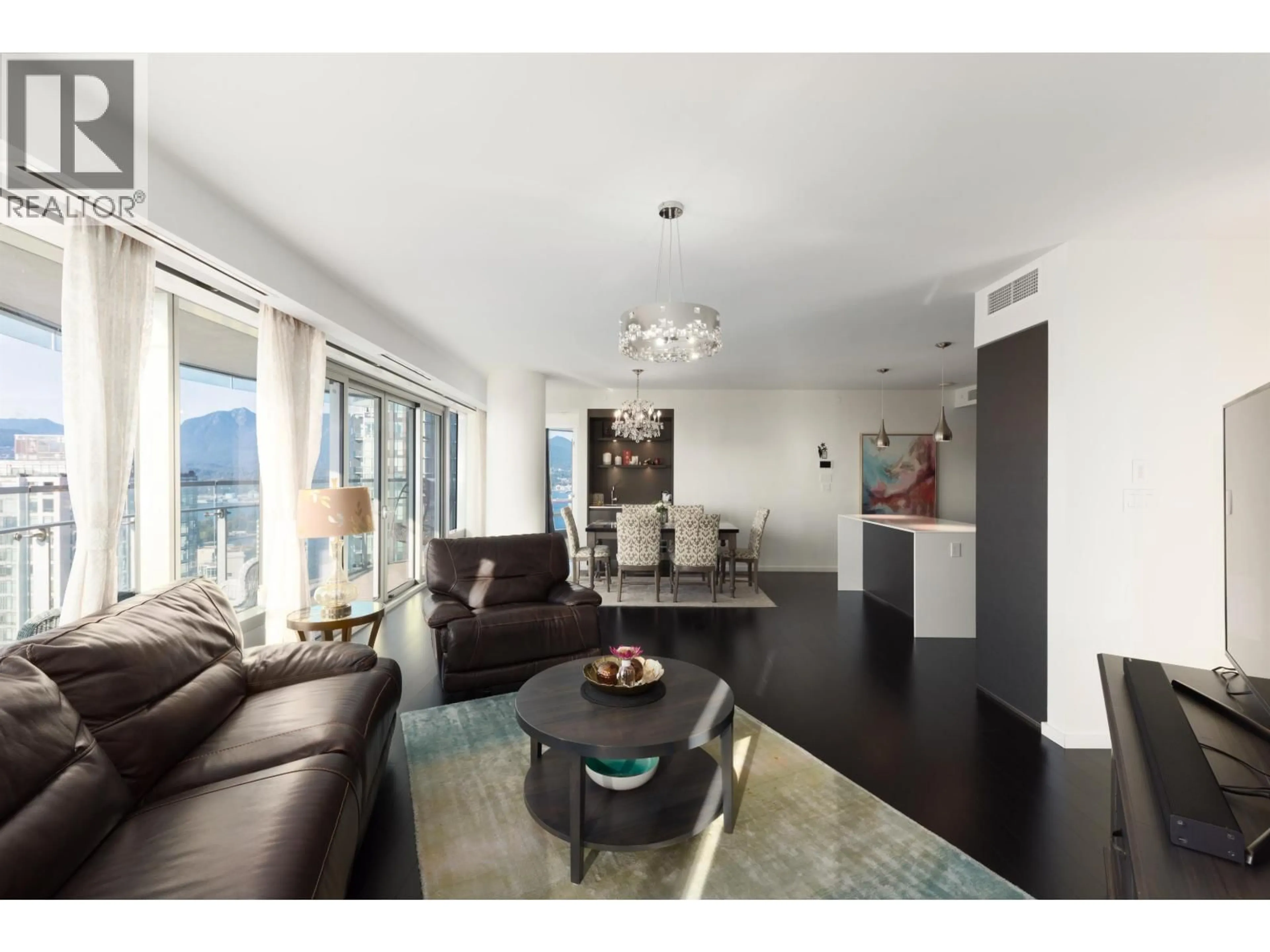 Living room with furniture, unknown for 3803 - 1151 GEORGIA STREET, Vancouver British Columbia V6E0B3
