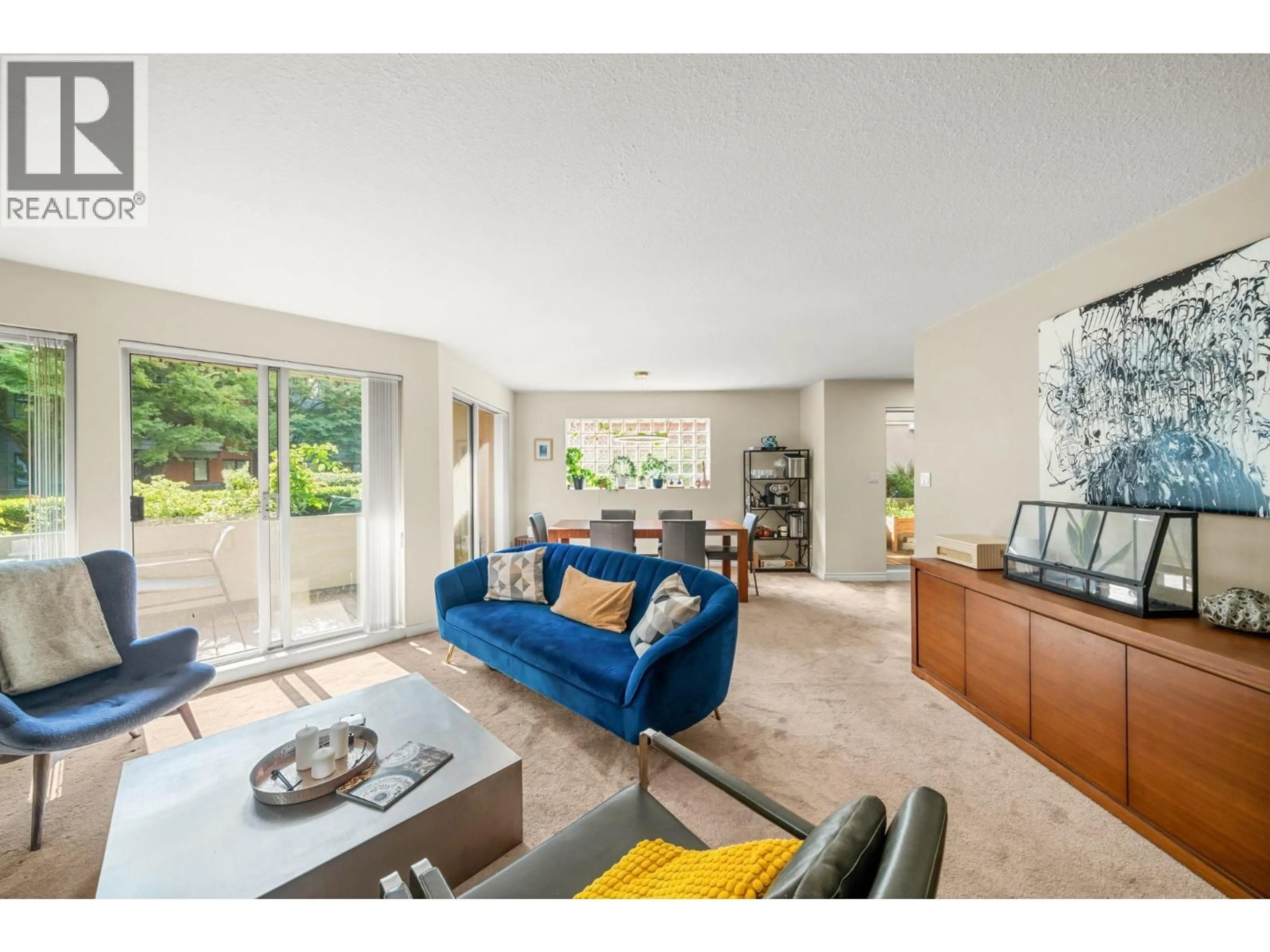 Living room with furniture, unknown for 107B - 1210 QUAYSIDE DRIVE, New Westminster British Columbia V3M6H1