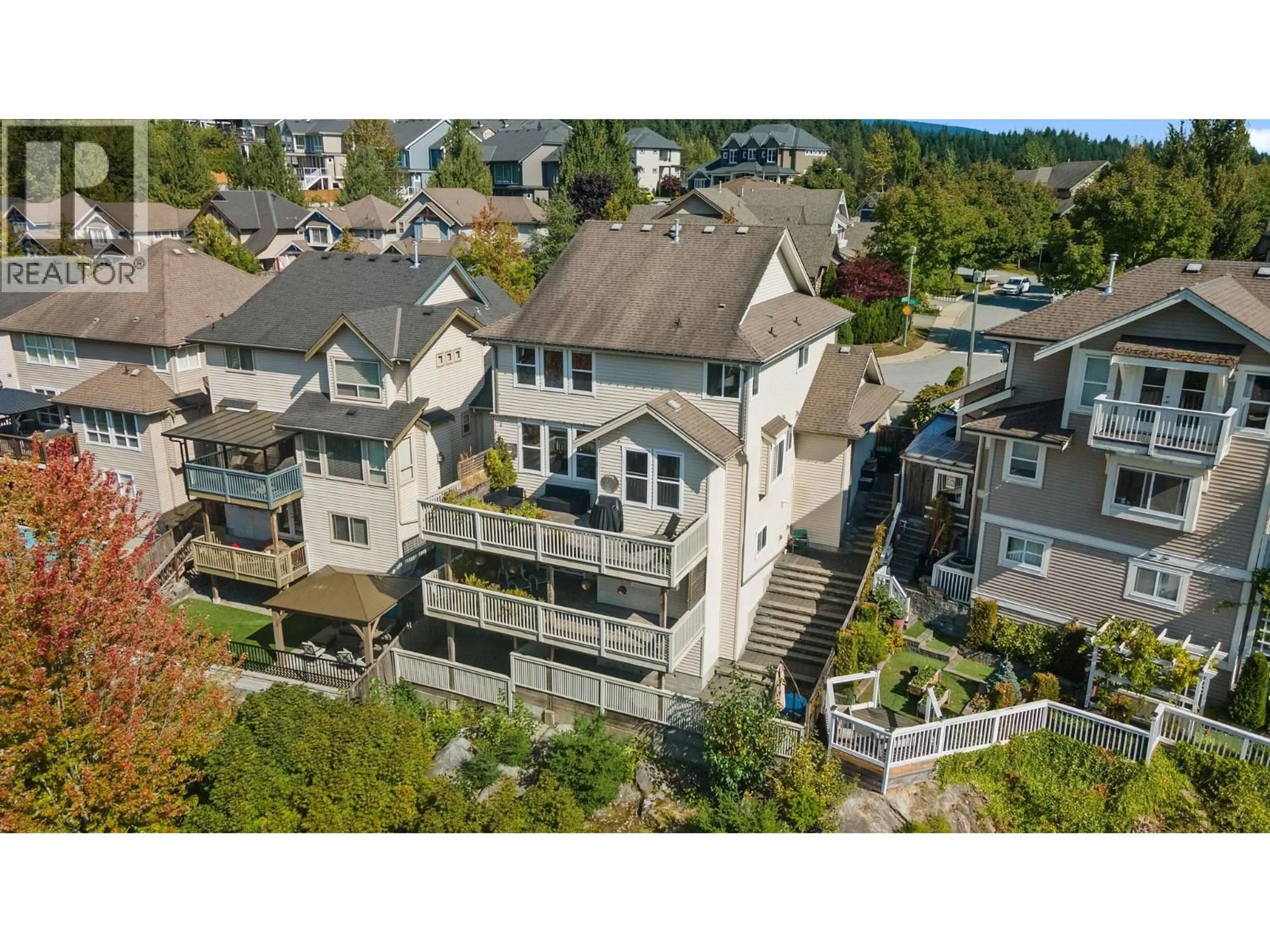 A pic from outside/outdoor area/front of a property/back of a property/a pic from drone, unknown for 149 SYCAMORE DRIVE, Port Moody British Columbia V3H0C4