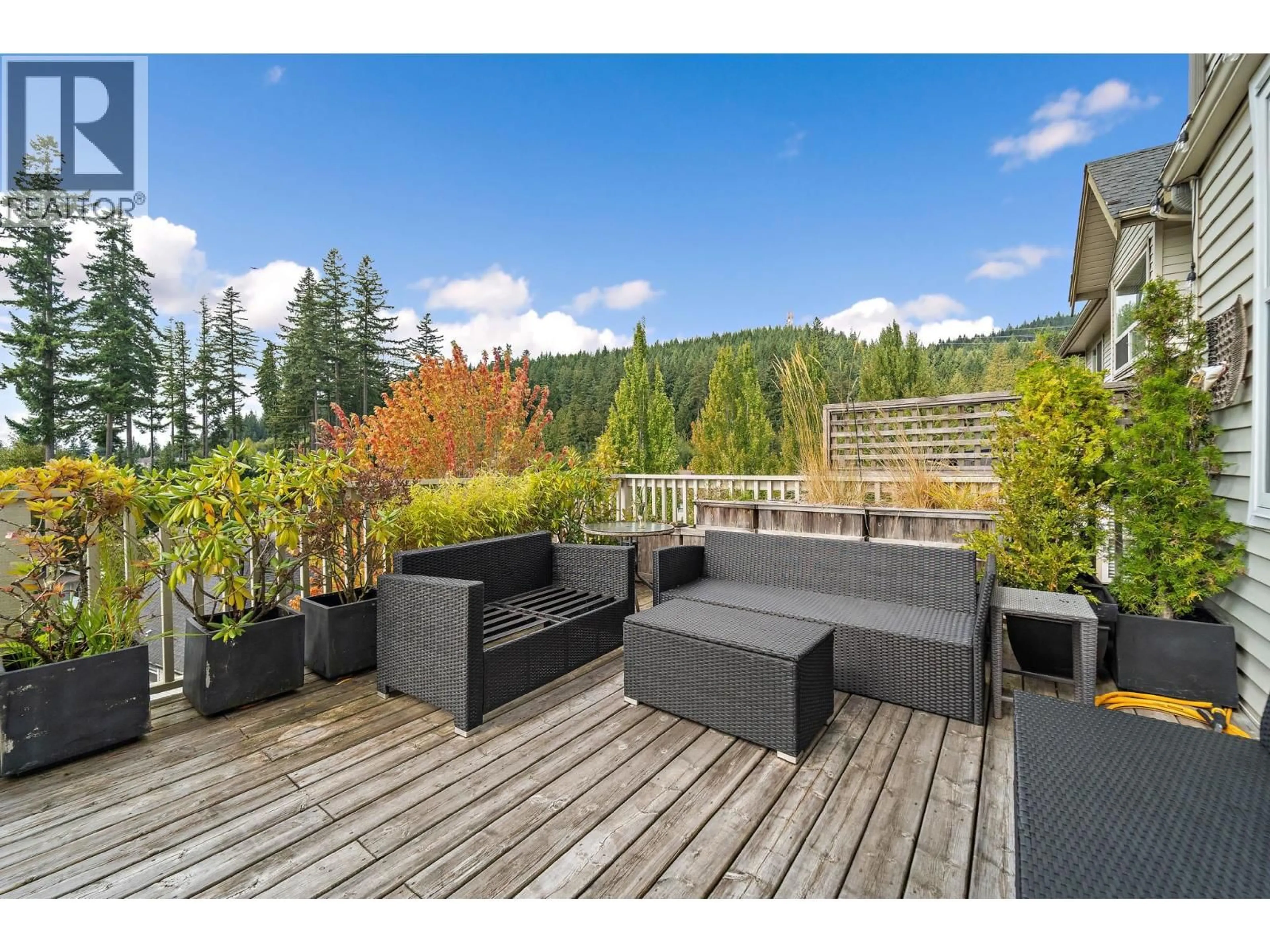 Patio, forest/trees view for 149 SYCAMORE DRIVE, Port Moody British Columbia V3H0C4