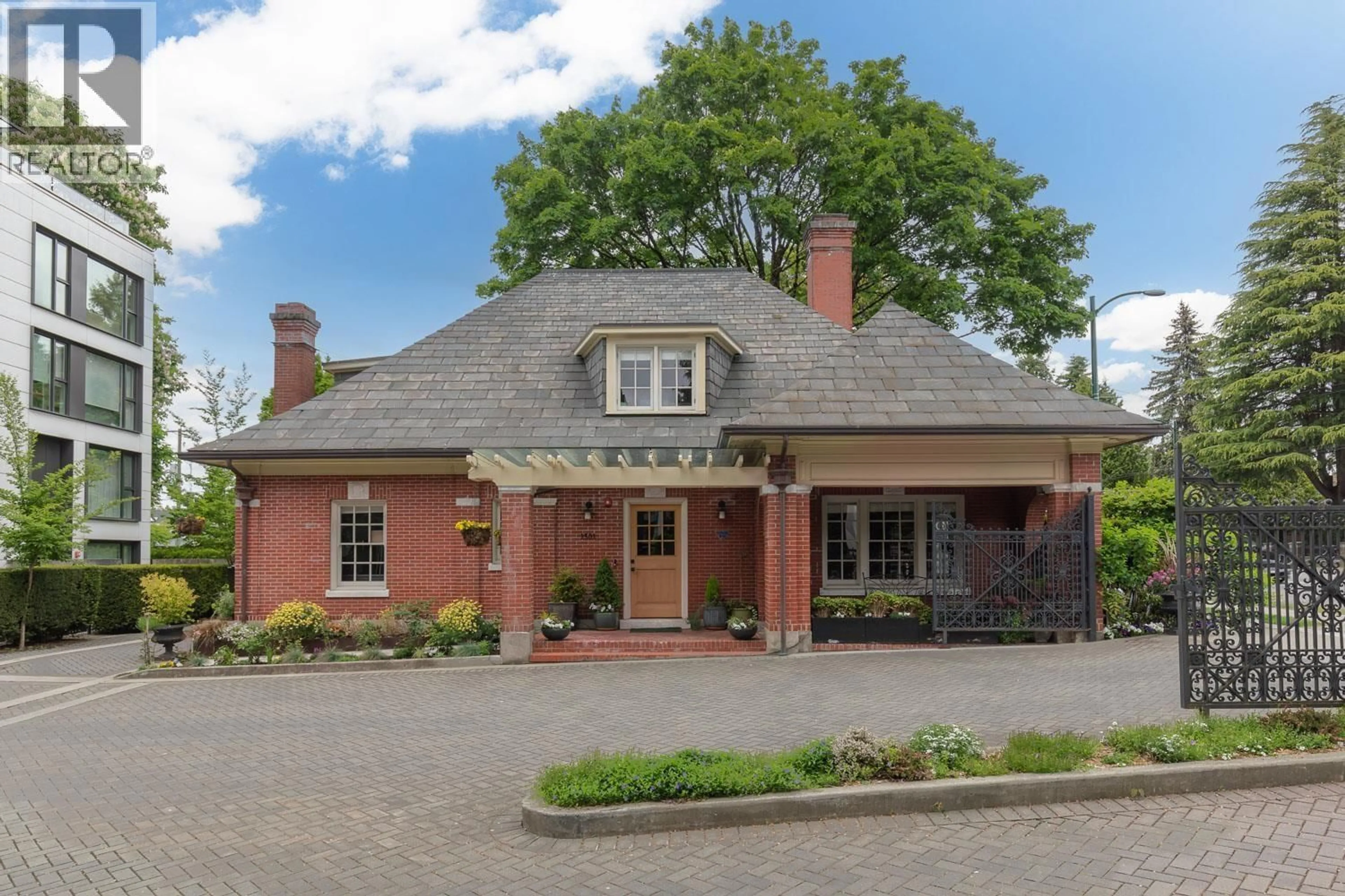 Home with brick exterior material, street for 1501 ATLAS LANE, Vancouver British Columbia V6P0C9