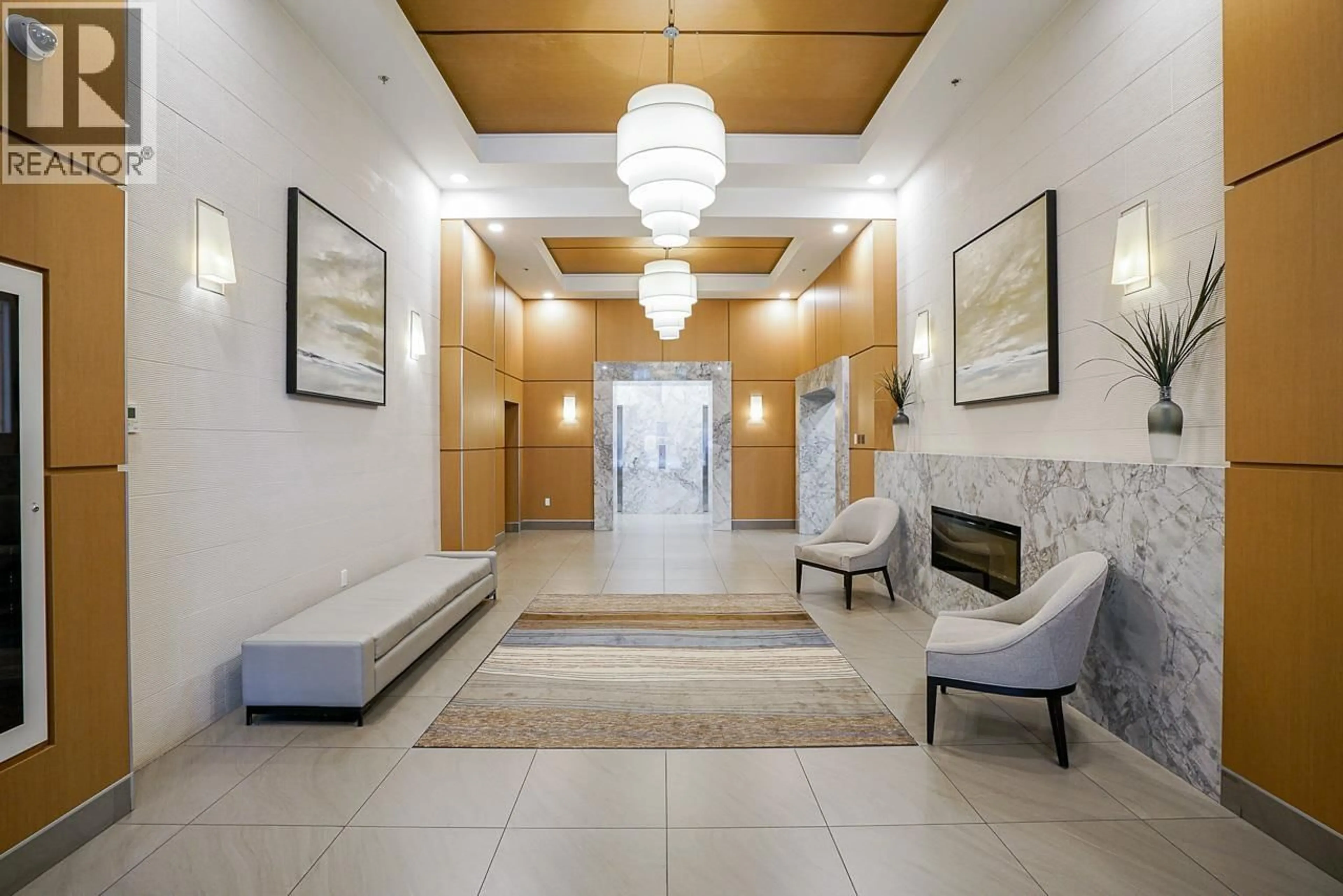 Lobby for 2203 - 3007 GLEN DRIVE, Coquitlam British Columbia V3B0L8