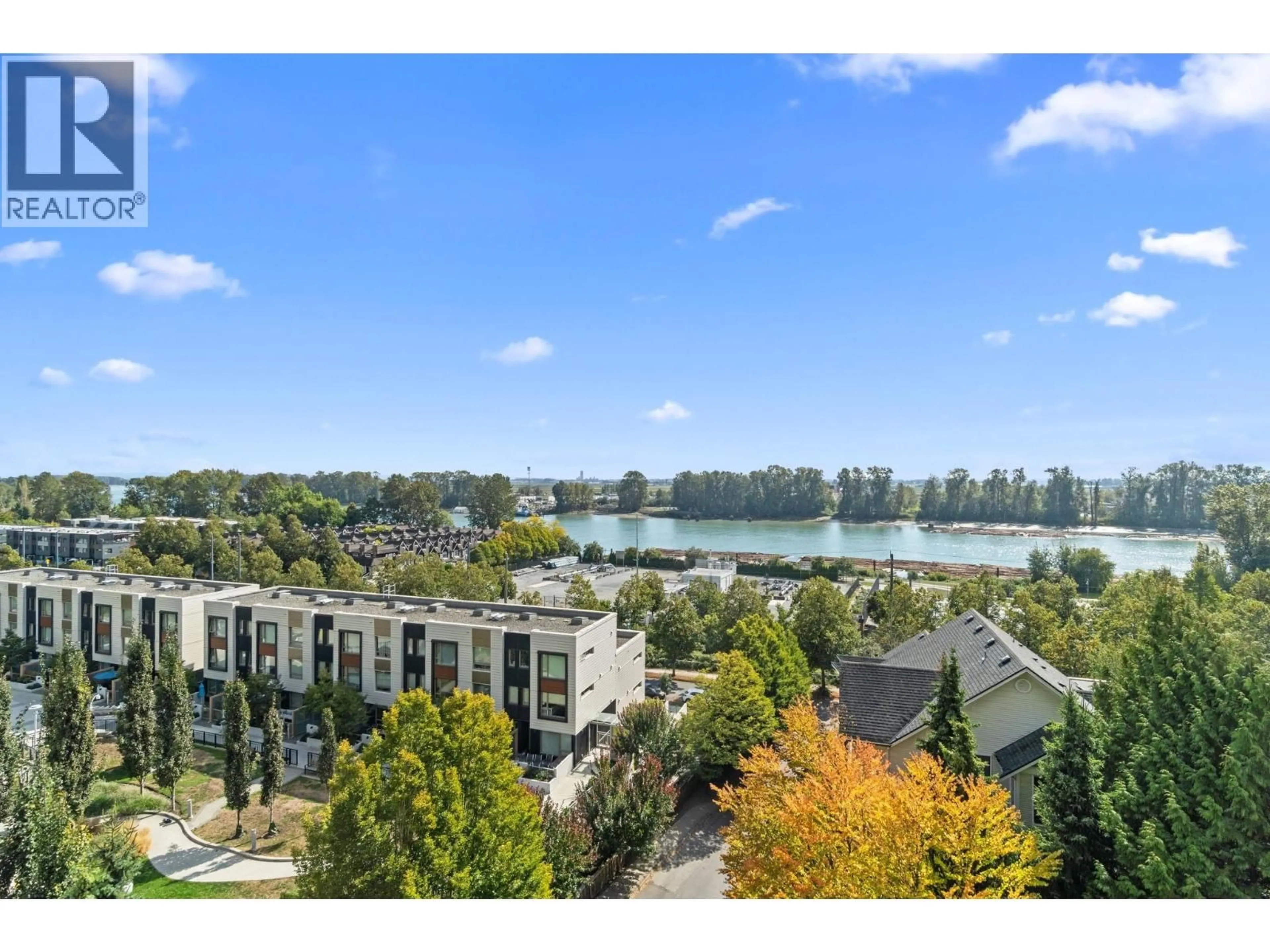 A pic from outside/outdoor area/front of a property/back of a property/a pic from drone, water/lake/river/ocean view for 707 - 2763 CHANDLERY PLACE, Vancouver British Columbia V5S4V4