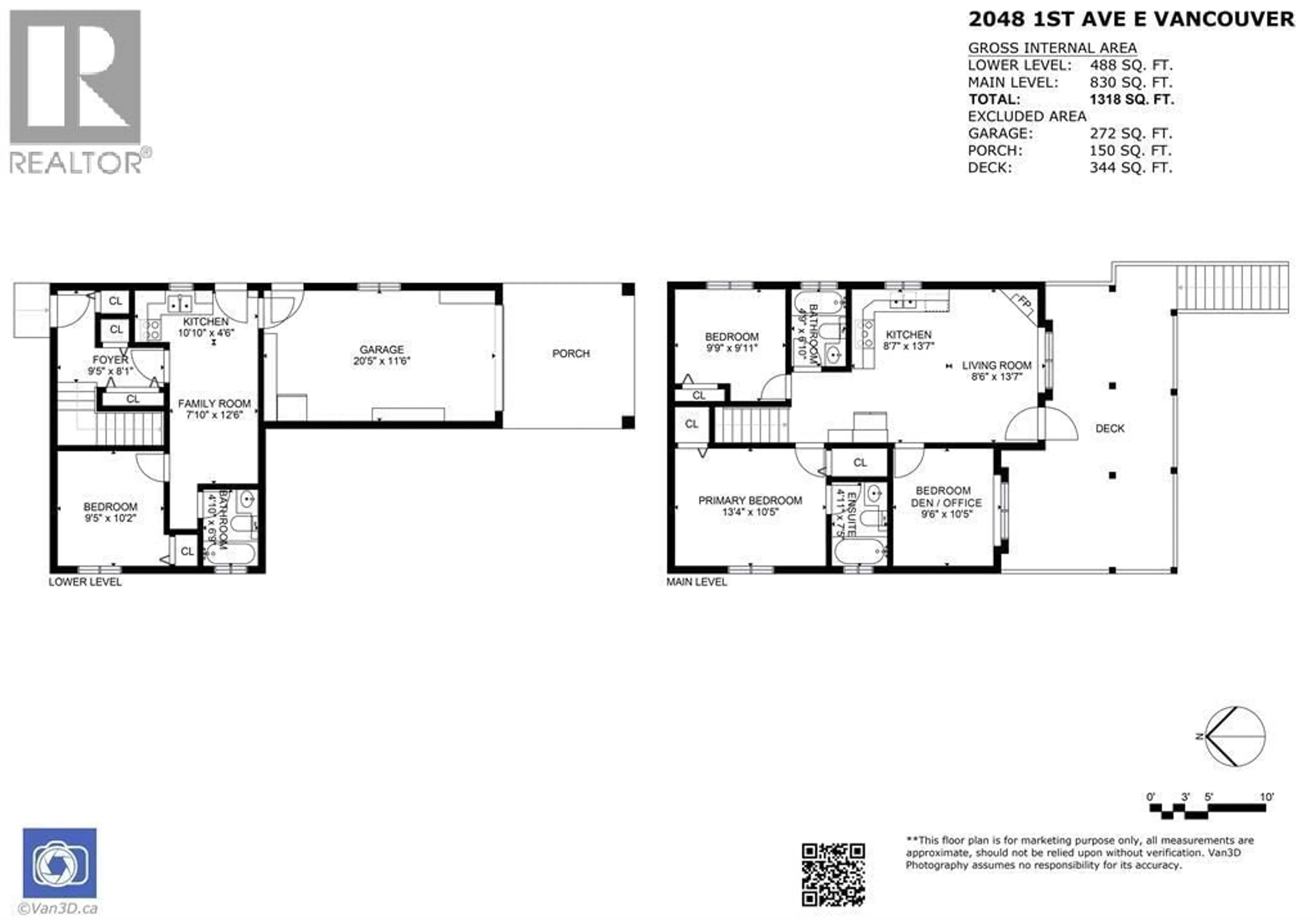 Floor plan for 2048 1ST AVENUE, Vancouver British Columbia V5N1B5