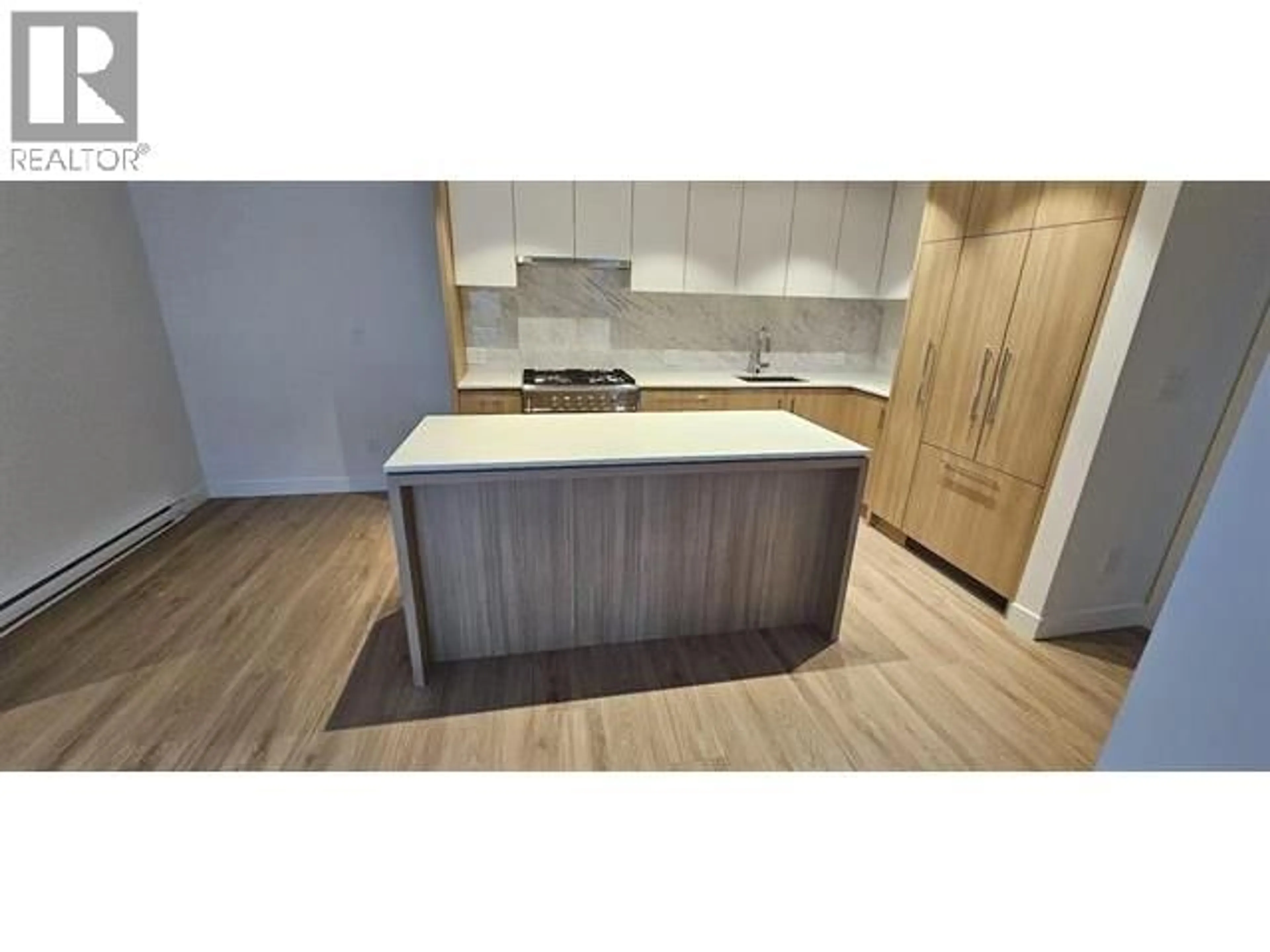 Standard kitchen, wood/laminate floor for 208 - 6085 IRMIN STREET, Burnaby British Columbia V5J0J7