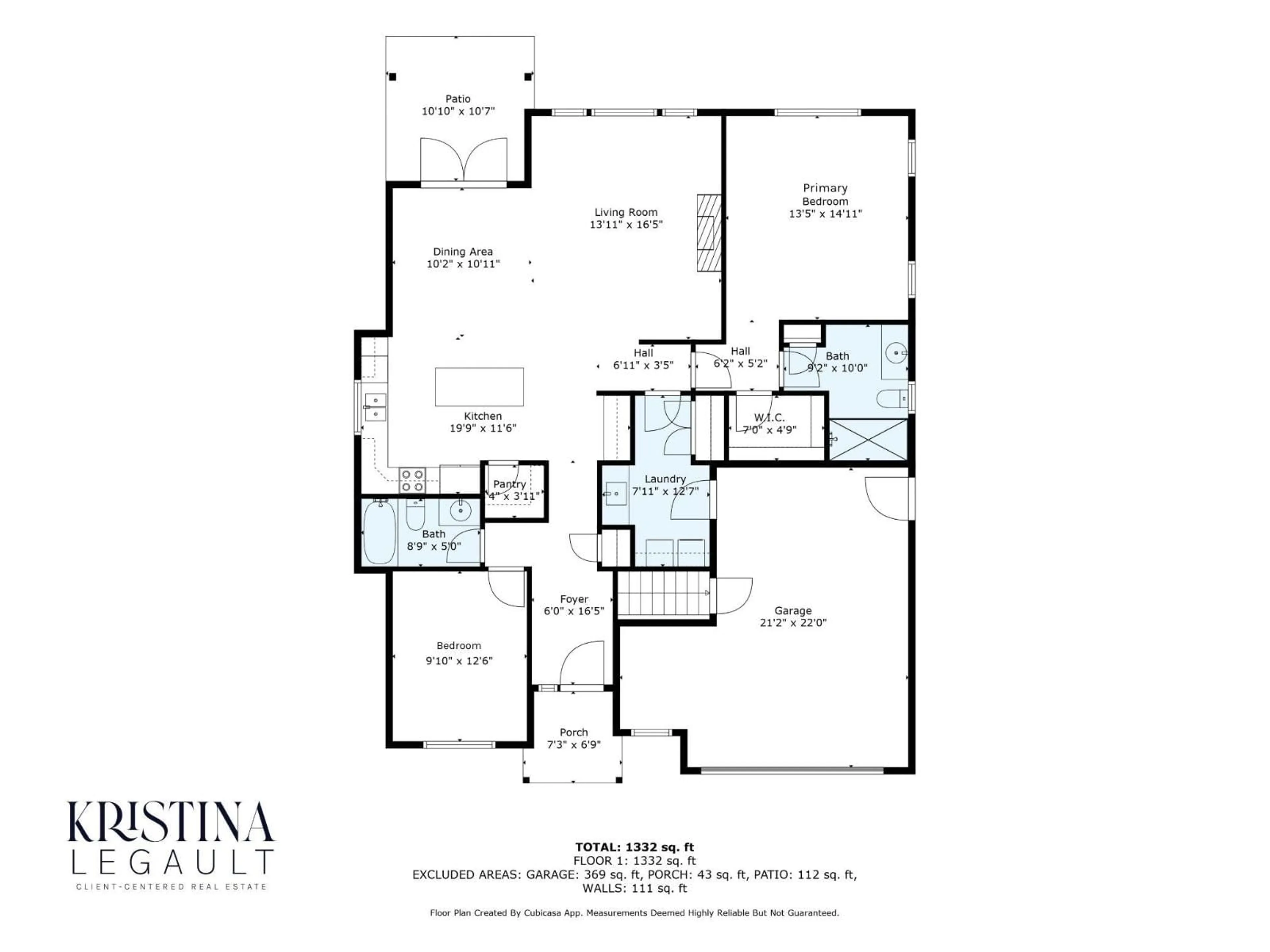 Floor plan for 18 - 45900 SOUTH SUMAS ROAD, Chilliwack British Columbia V2R0S9