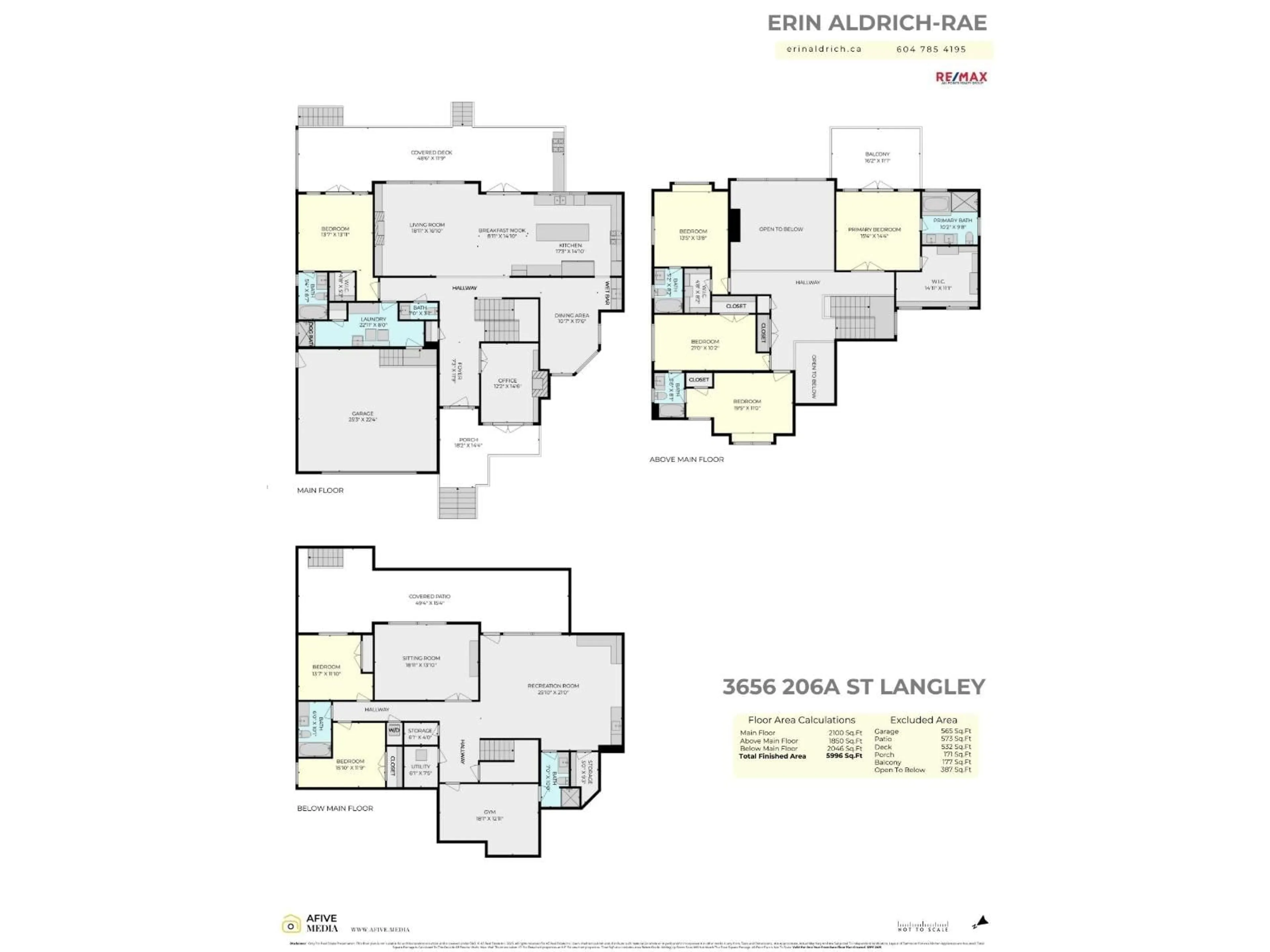 Floor plan for 3656 206A, Langley British Columbia V3A6R9