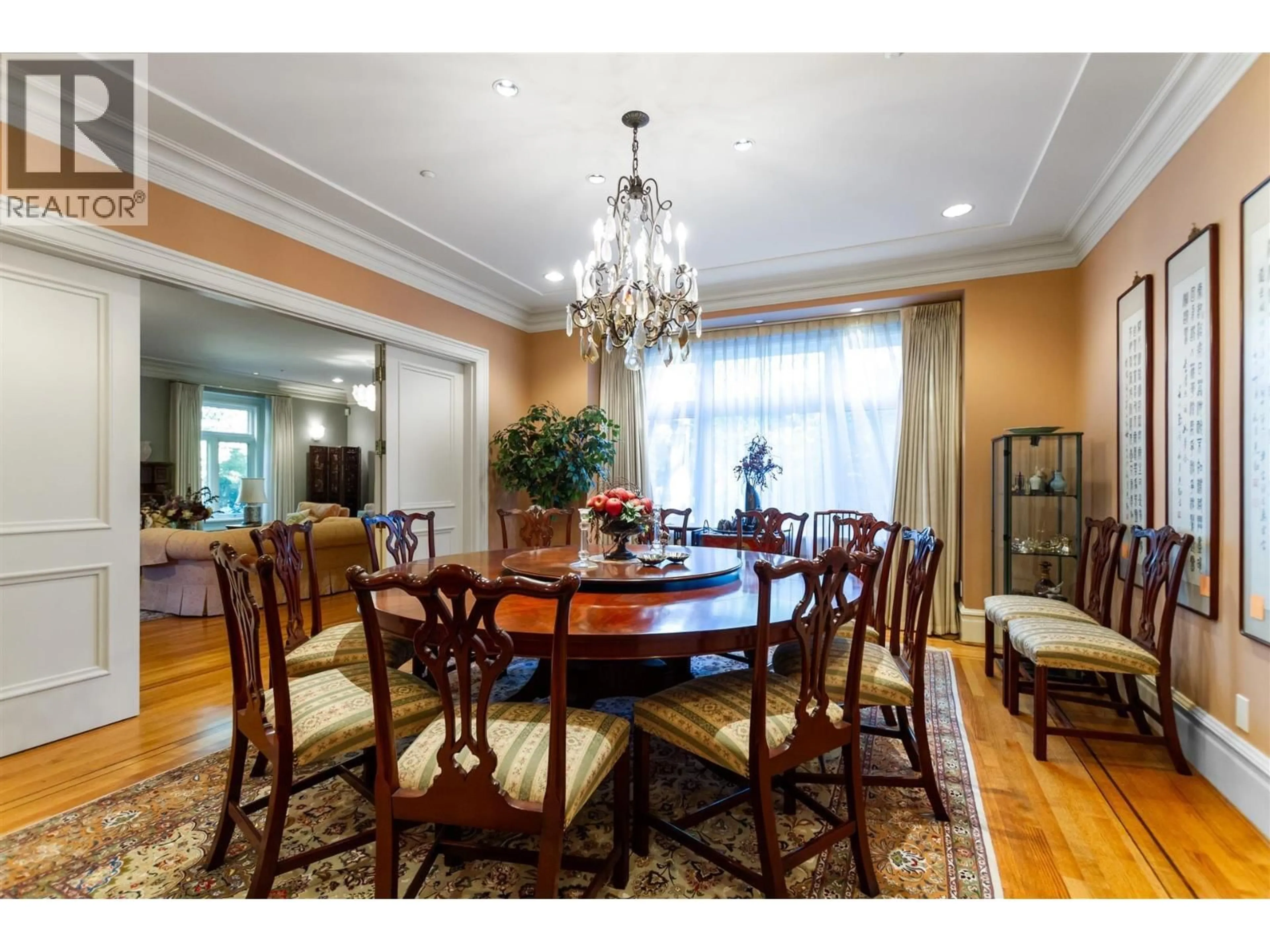 Dining room, wood/laminate floor for 1864 MATTHEWS AVENUE, Vancouver British Columbia V6J2T6