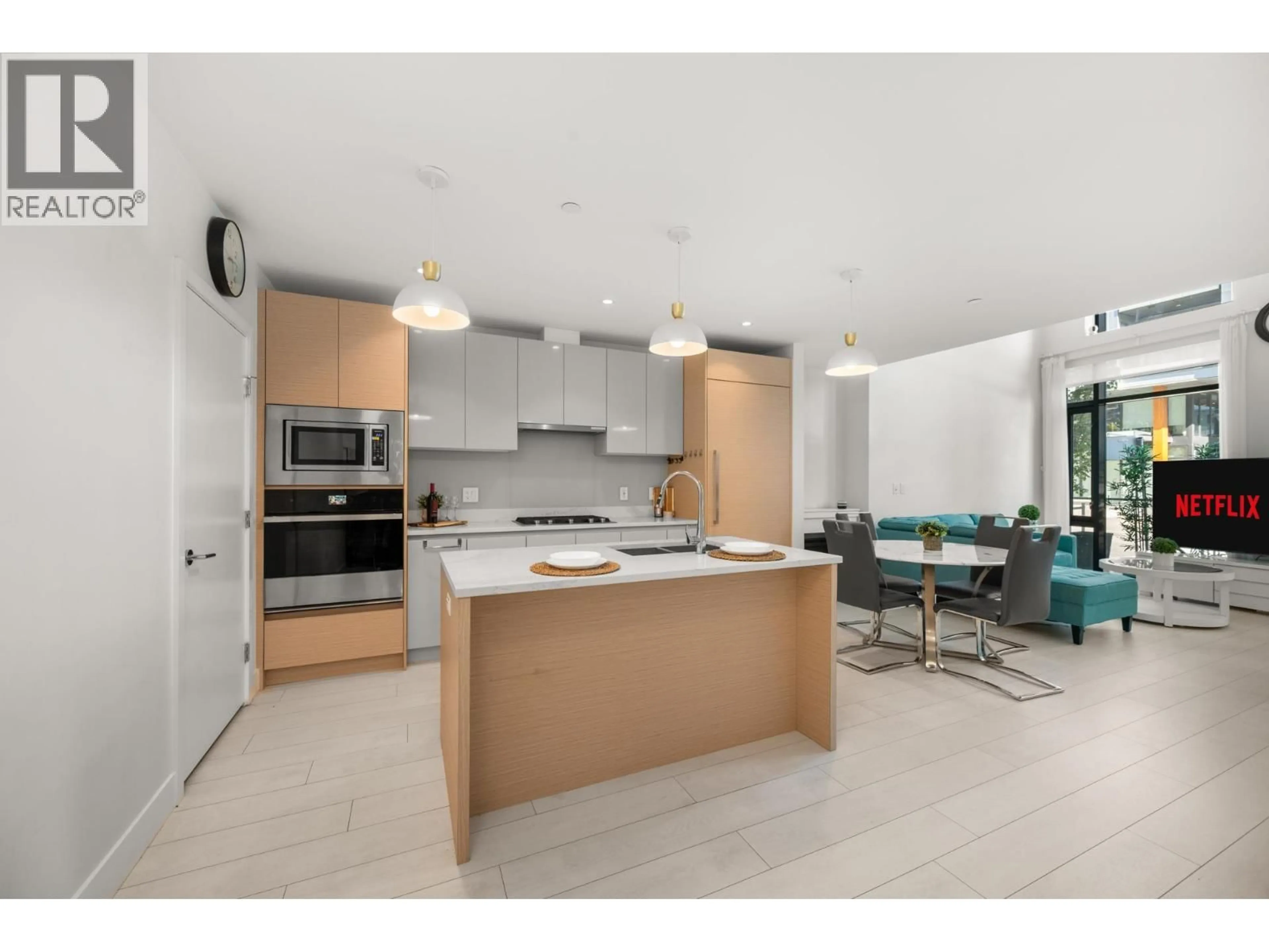 Open concept kitchen, ceramic/tile floor for 8573 RIVERGRASS DRIVE, Vancouver British Columbia V5S0J7