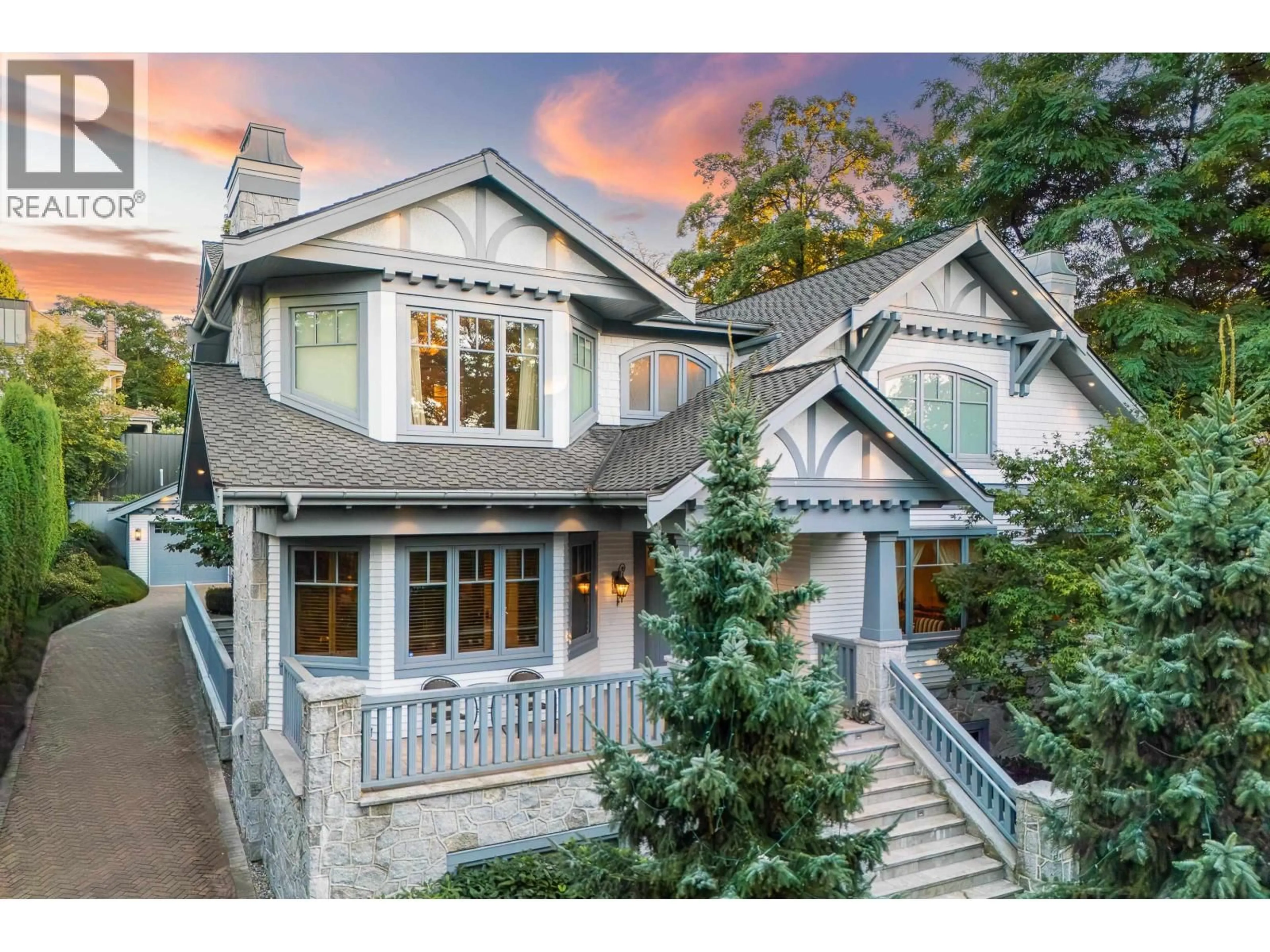 Home with brick exterior material, unknown for 1980 CEDAR CRESCENT, Vancouver British Columbia V6J2R6