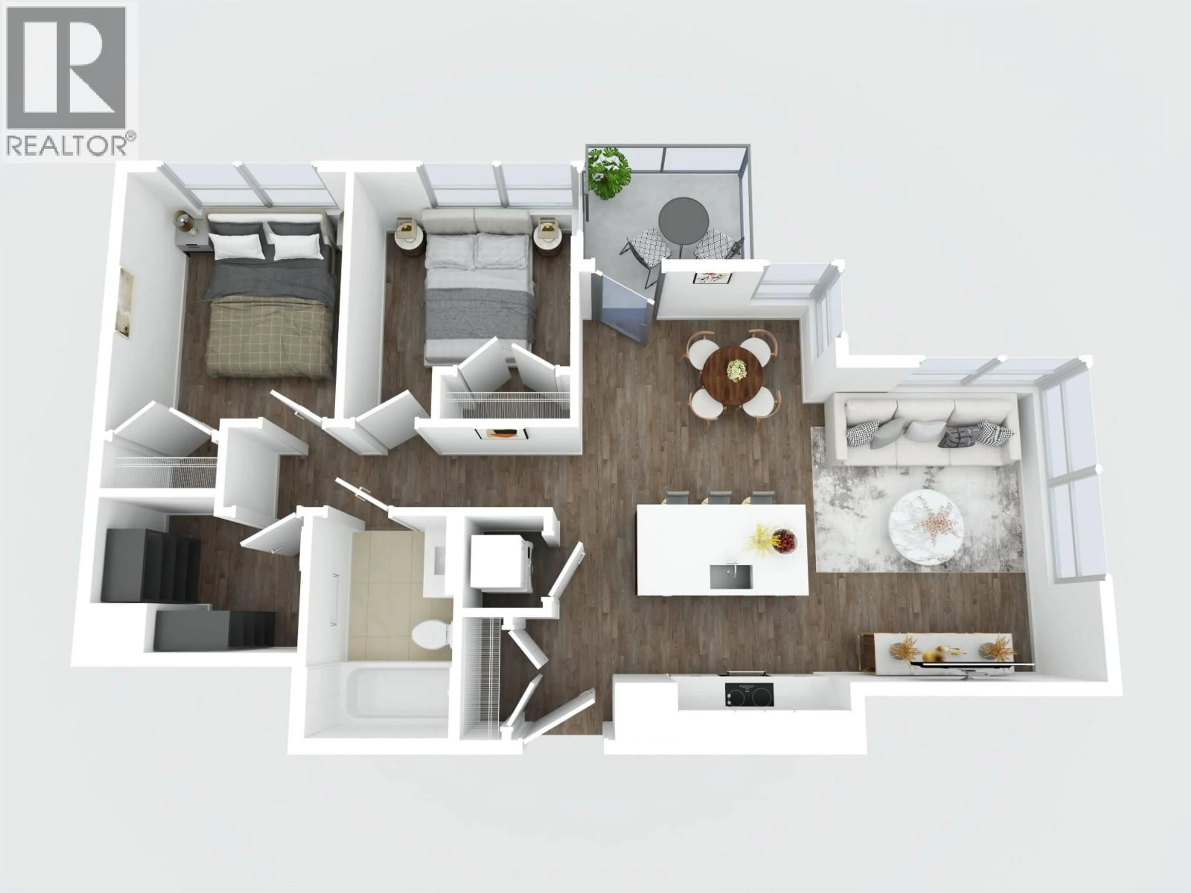 Floor plan for 2207 - 1308 HORNBY STREET, Vancouver British Columbia V6Z0C5
