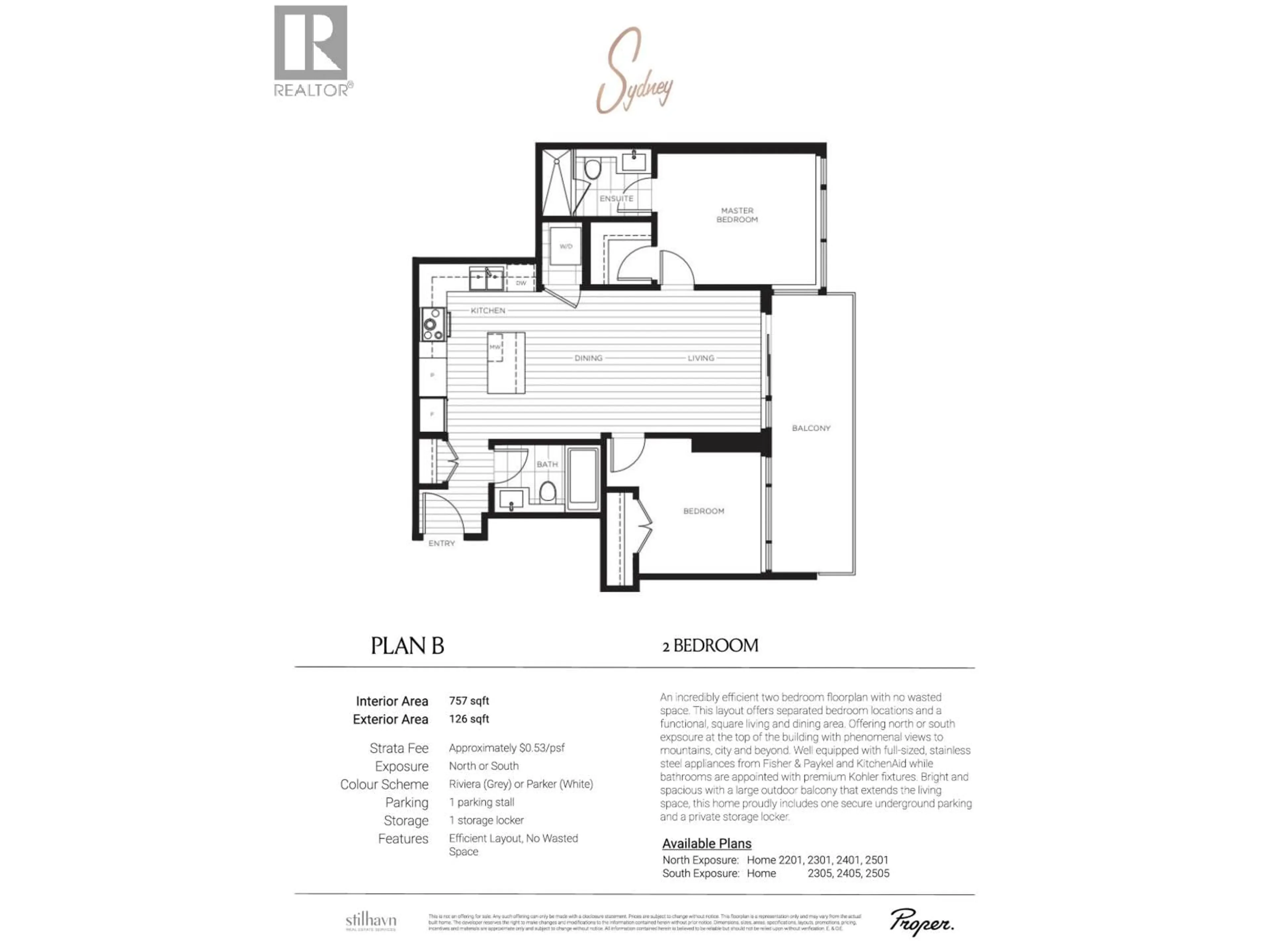 Floor plan for 2201 - 555 SYDNEY AVENUE, Coquitlam British Columbia V3K0G5