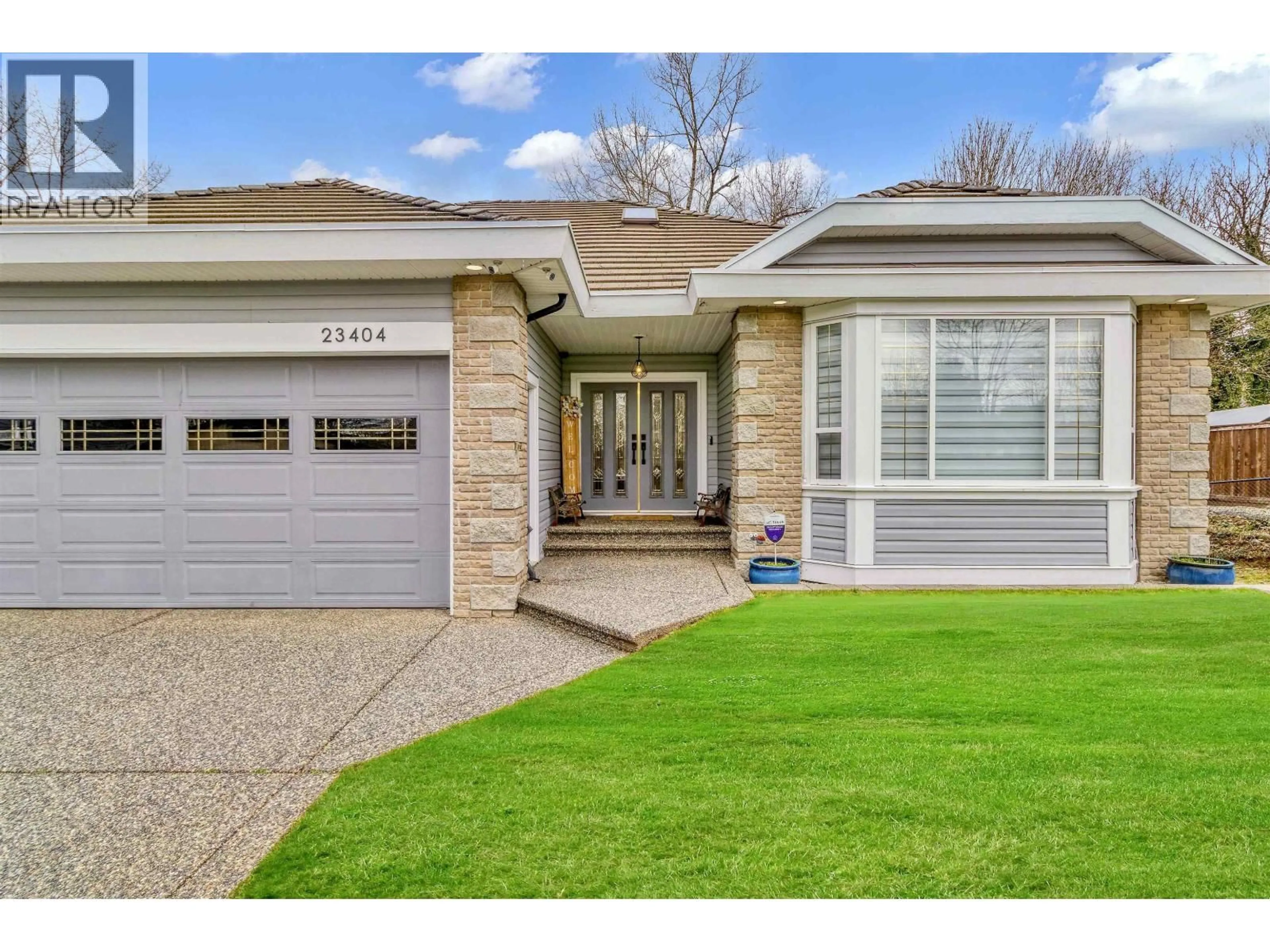 Home with brick exterior material, street for 23404 TAMARACK LANE, Maple Ridge British Columbia V2W1A8