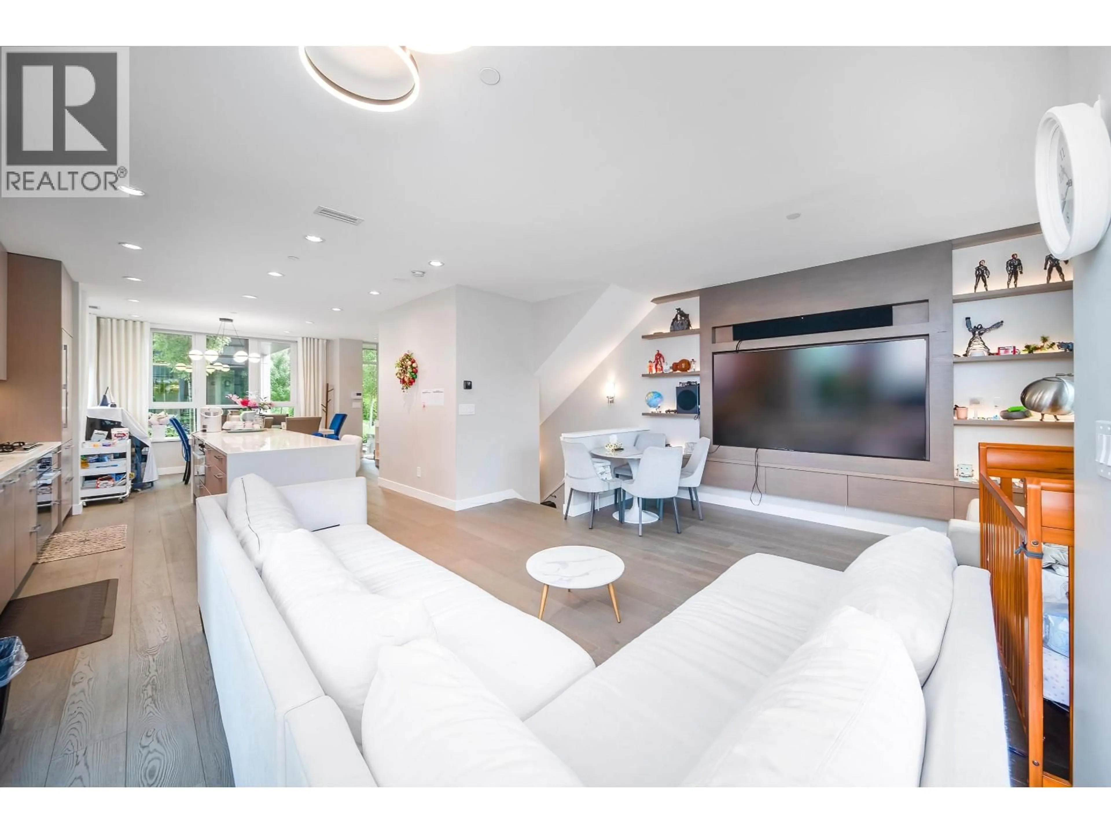 Living room with furniture, unknown for TH1 - 5410 SHORTCUT ROAD, Vancouver British Columbia V6T0C8
