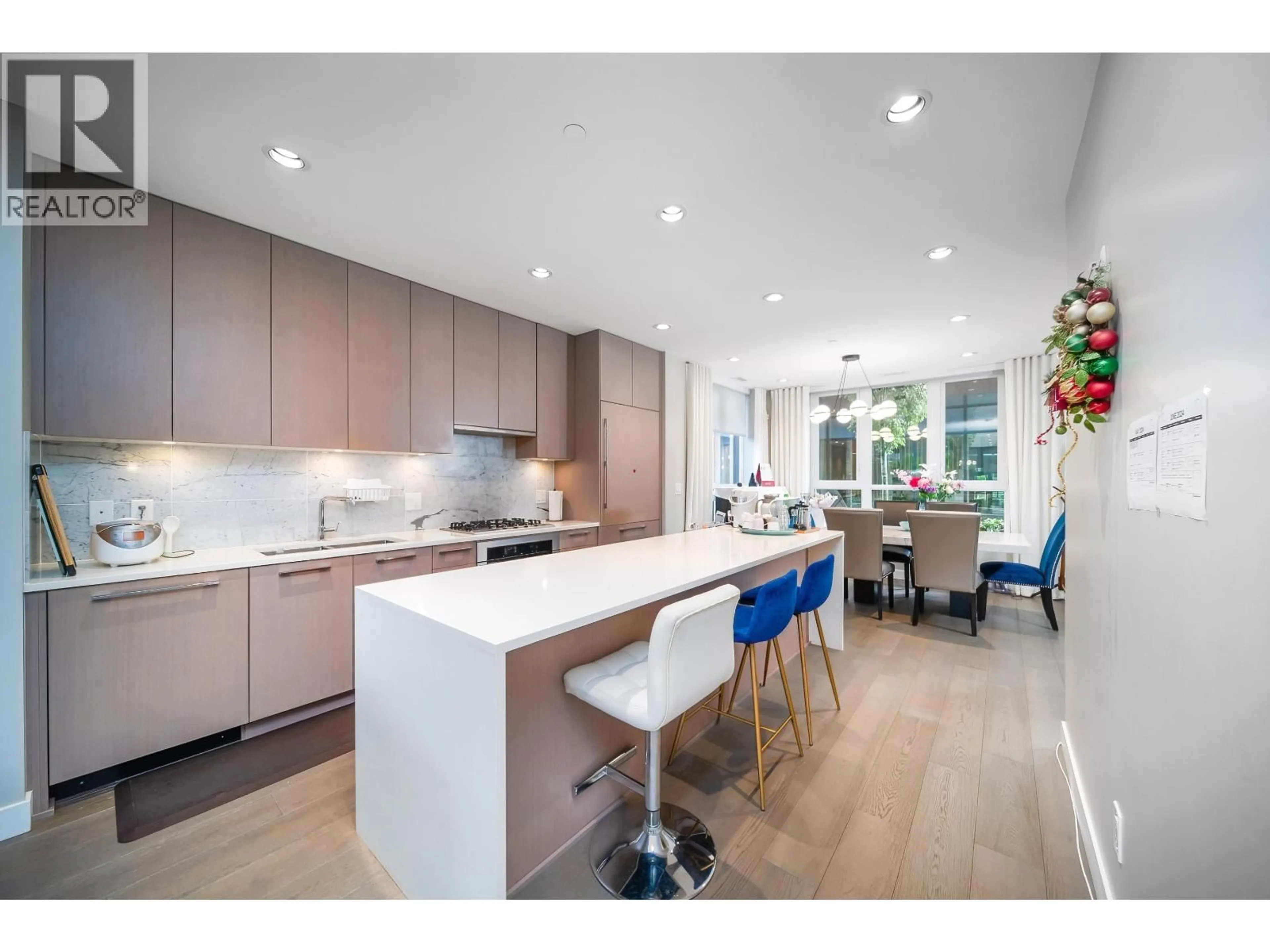 Open concept kitchen, unknown for TH1 - 5410 SHORTCUT ROAD, Vancouver British Columbia V6T0C8