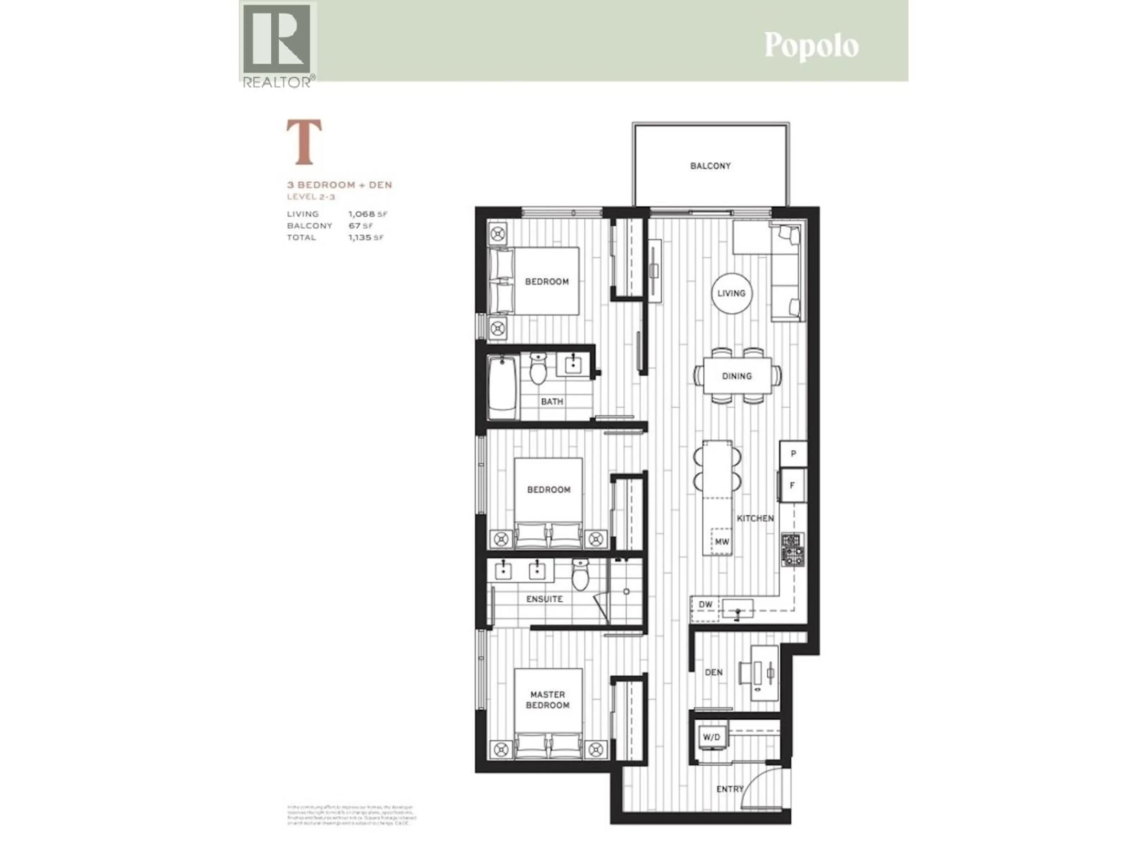 Floor plan for 210 - 2235 BROADWAY, Vancouver British Columbia V5N0J5