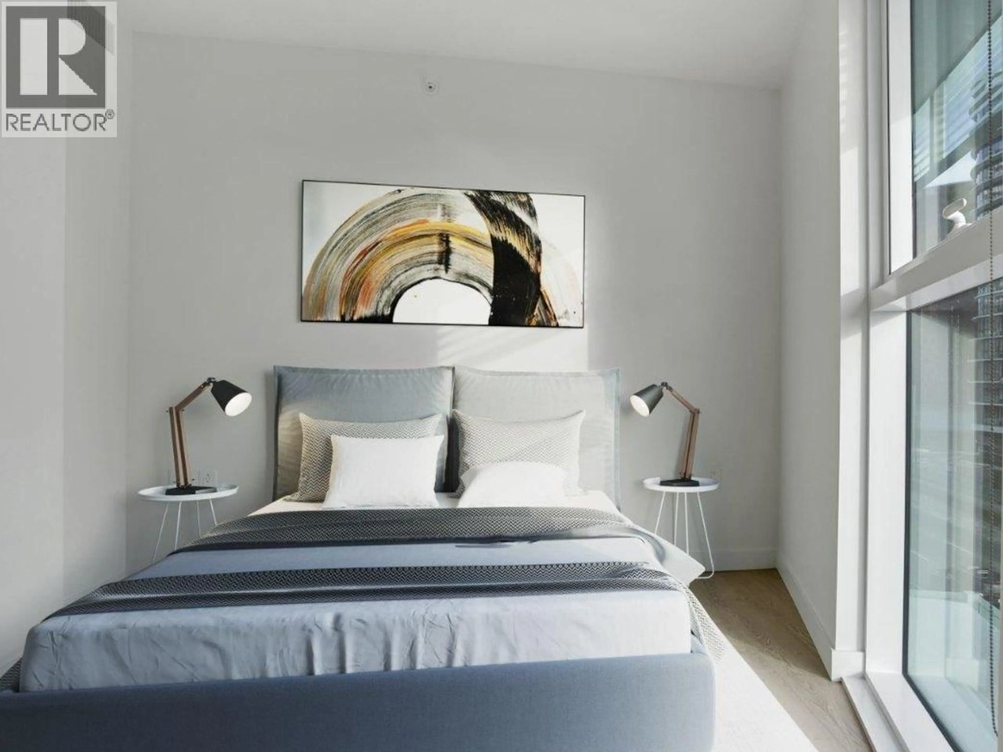 Bedroom with bed, unknown for 584 - 87 NELSON STREET, Vancouver British Columbia V6Z0E8