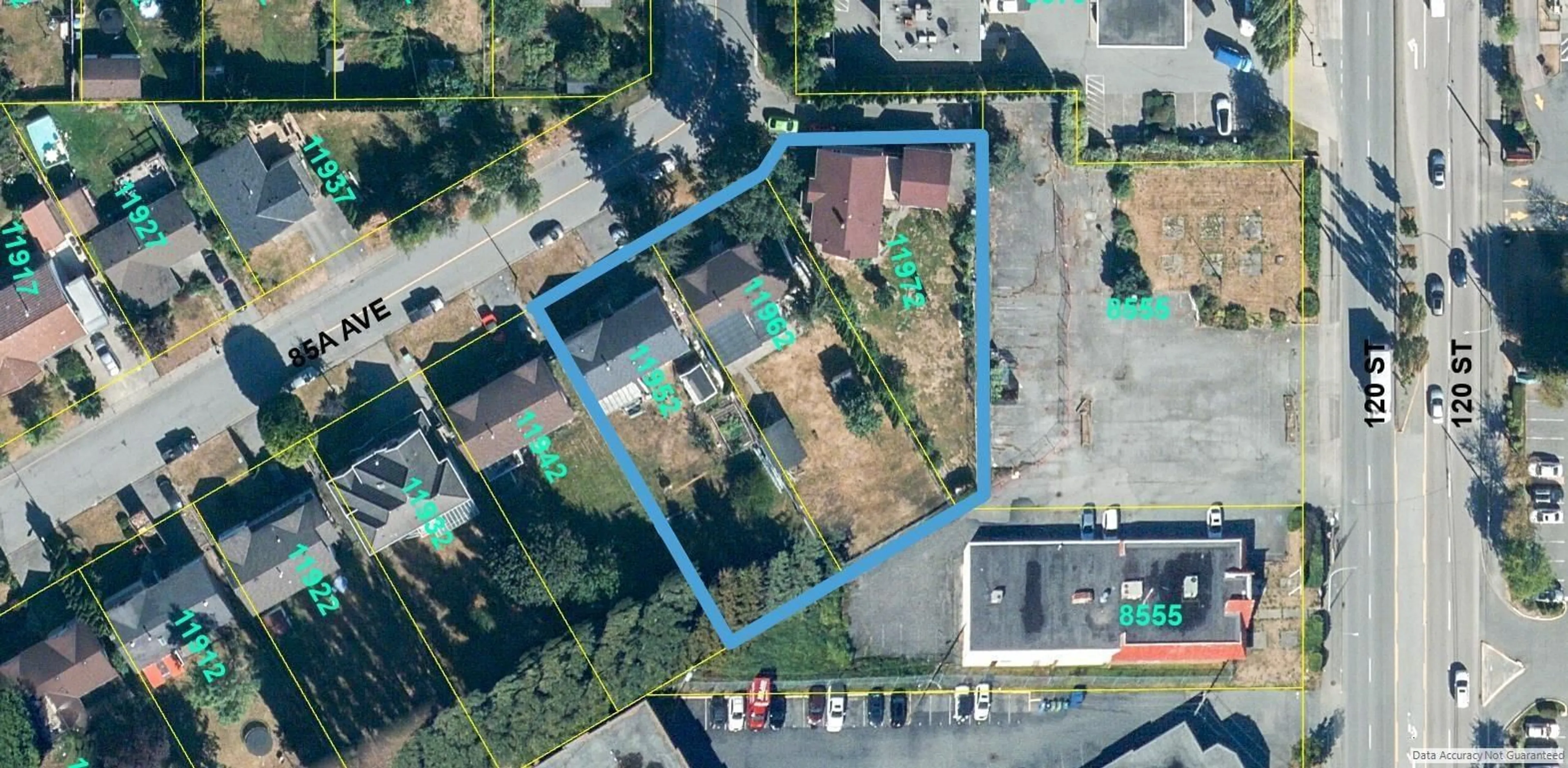 A pic from outside/outdoor area/front of a property/back of a property/a pic from drone, street for 11952 85A, Delta British Columbia V4C6V4