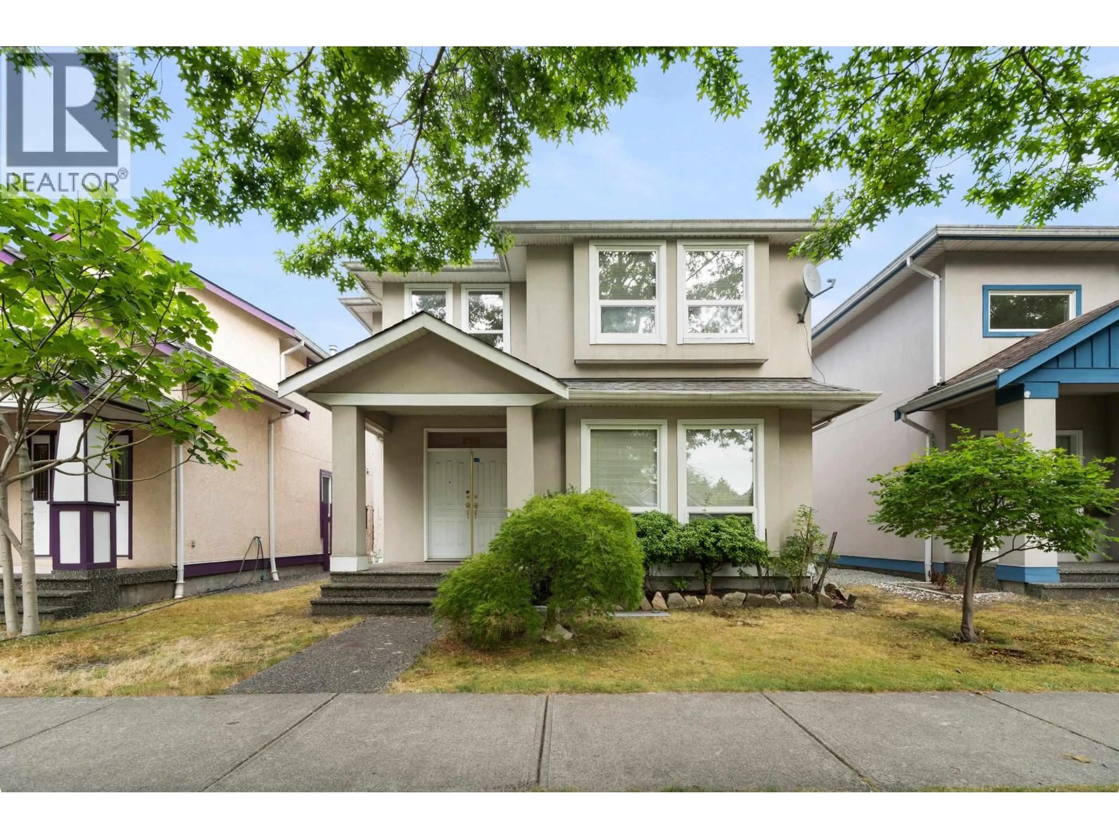 Home with vinyl exterior material, street for 4660 BLAIR DRIVE, Richmond British Columbia V6X4C1