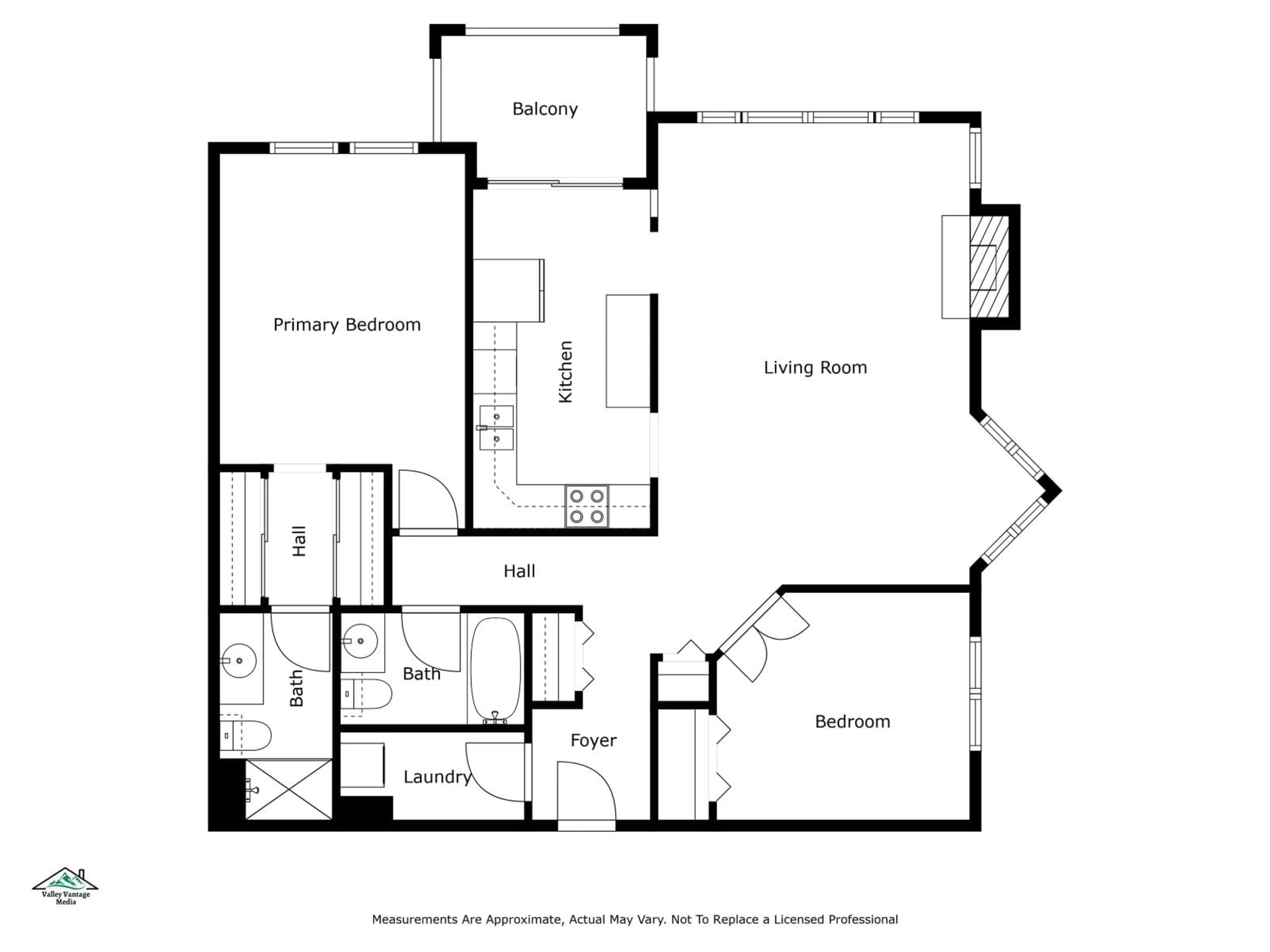 Floor plan for 206 - 32120 MT WADDINGTON, Abbotsford British Columbia V2T2E8