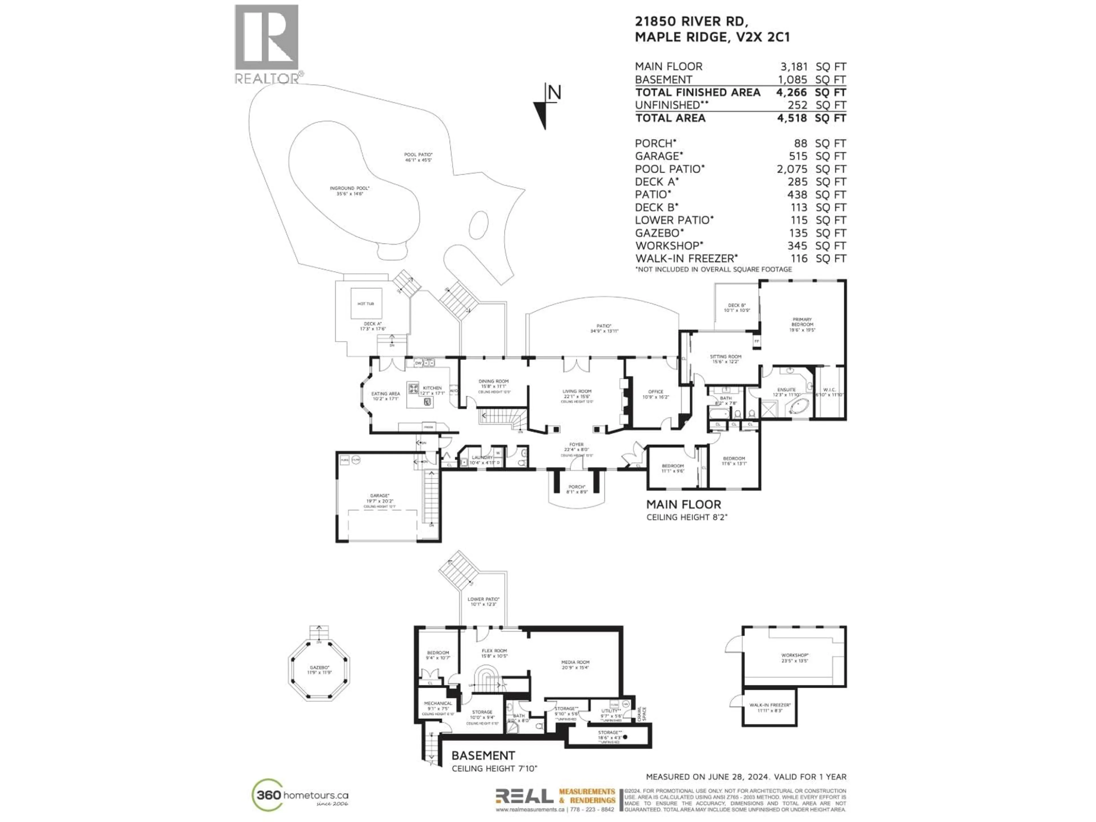 Floor plan for 21850 RIVER ROAD, Maple Ridge British Columbia V2X2C1