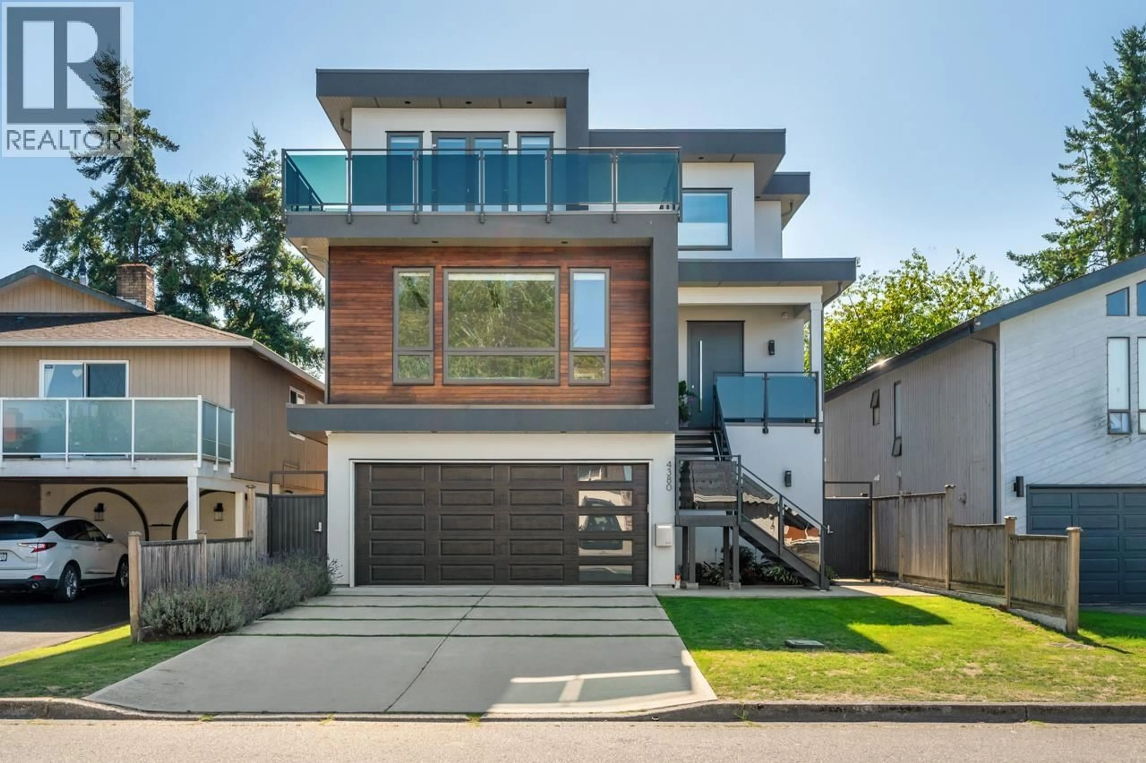Home with brick exterior material, street for 4380 LANCELOT DRIVE, Richmond British Columbia V7C4S3